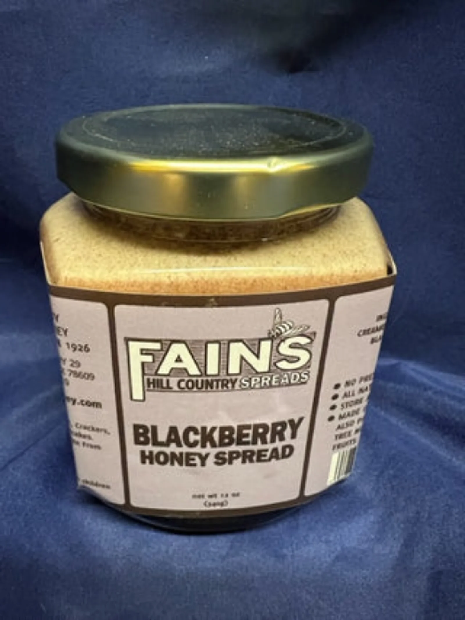 Fain's Blackberry Honey Spread