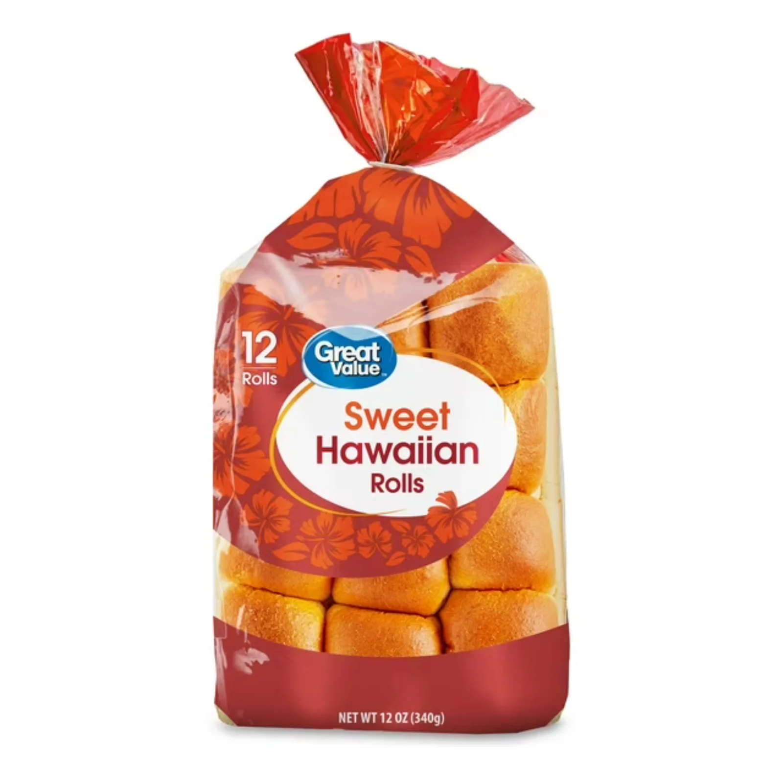 Great Value Hawaiian Roll 4pk