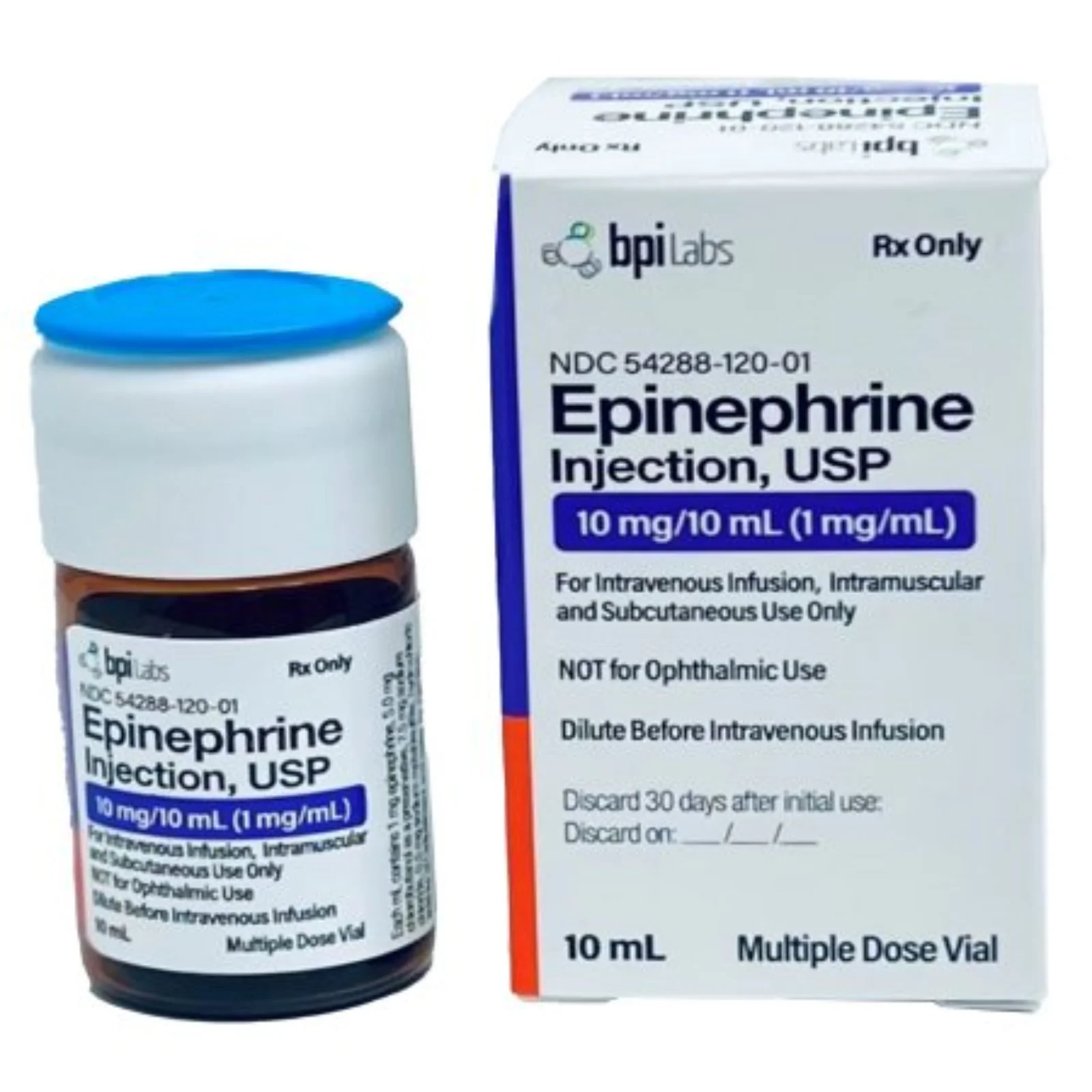 Epinephrine Injection USP 1 mg/10mL