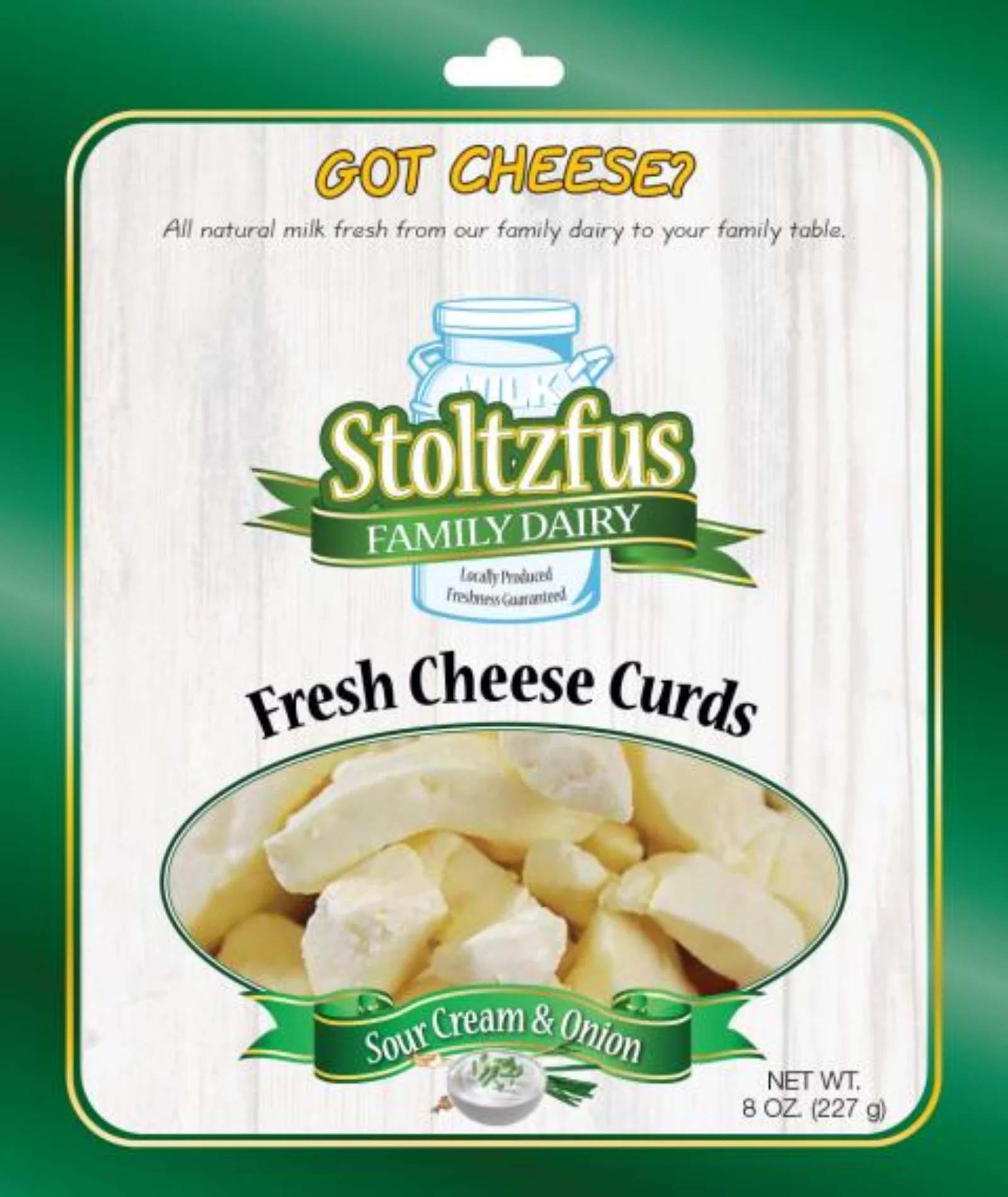 Stoltzfus Family Farm Sour Cream and Onion Cheese Curds
