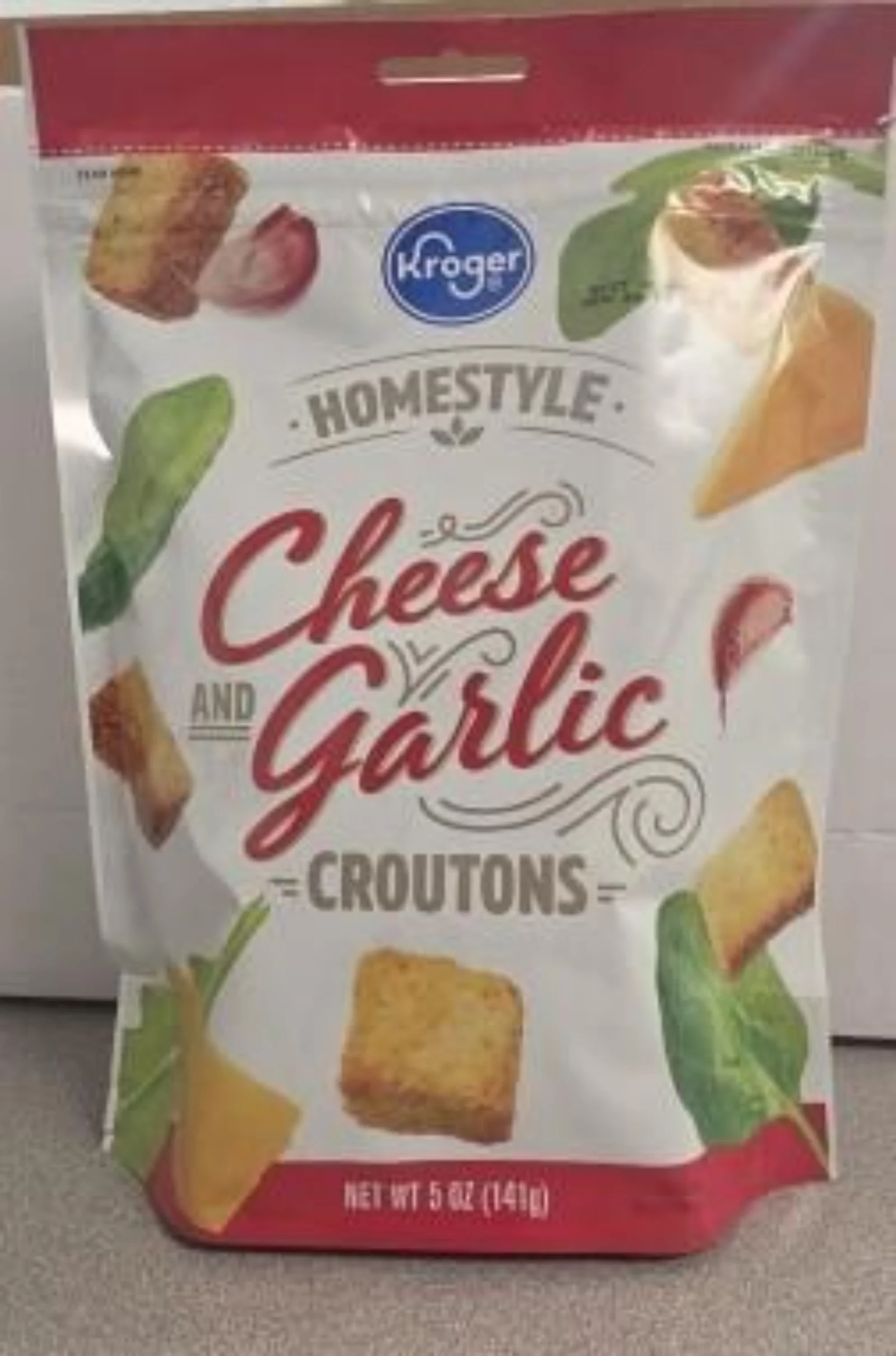Kroger Homestyle Cheese Garlic Croutons