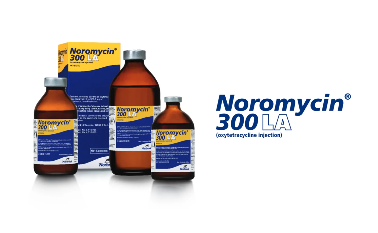 Noromycin 300 LA Oxytetracycline Injection