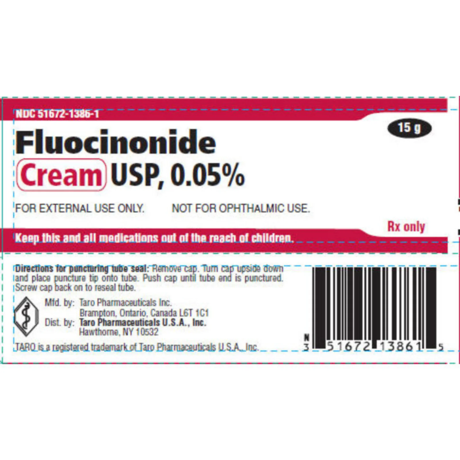 Fluocinonide 0.05% Cream
