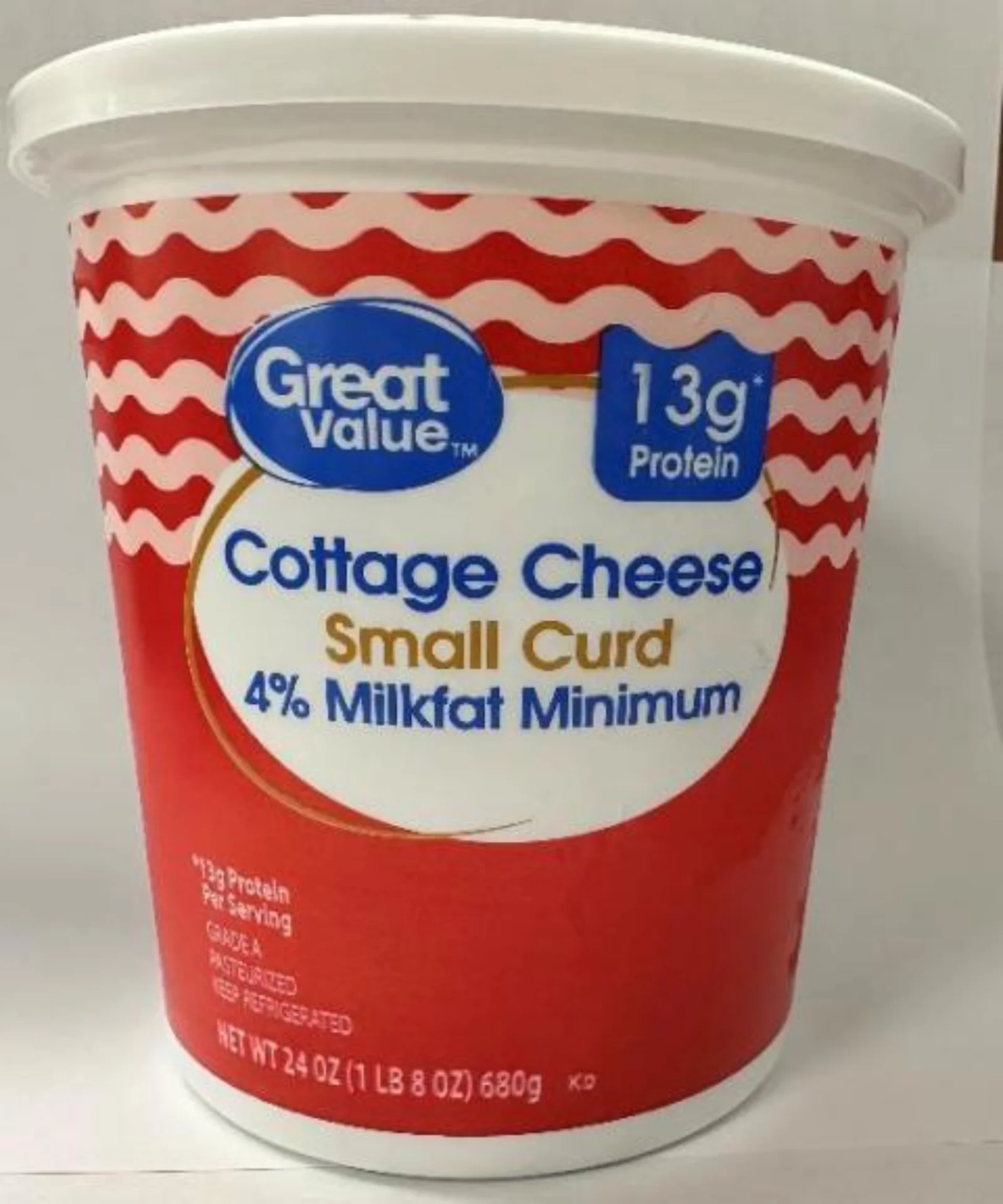 Great Value Fat Free Cottage Cheese