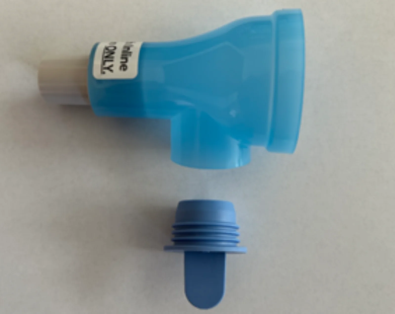 Baxter Volara Respiratory Therapy Blue Ventilator Adapter Module
