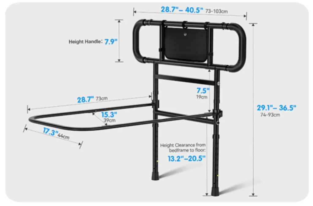 Fortemotus Direct Adult Portable Bed Rails