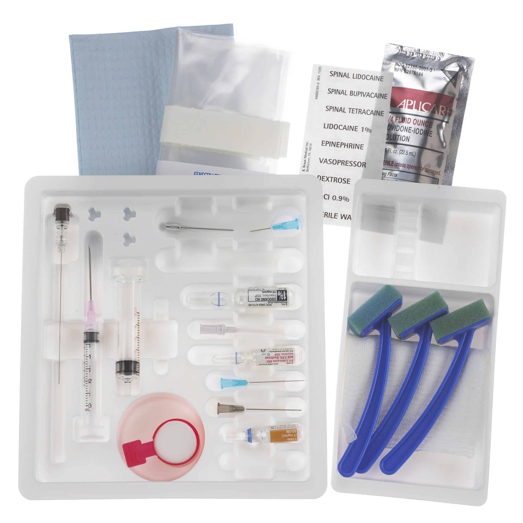 Design Options Spinal Tray