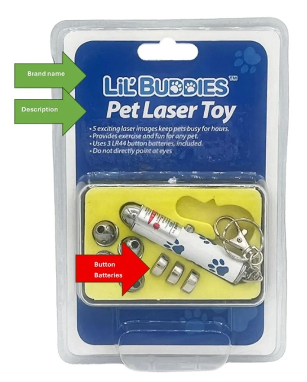 Lil' Buddies Pet Laser Toys