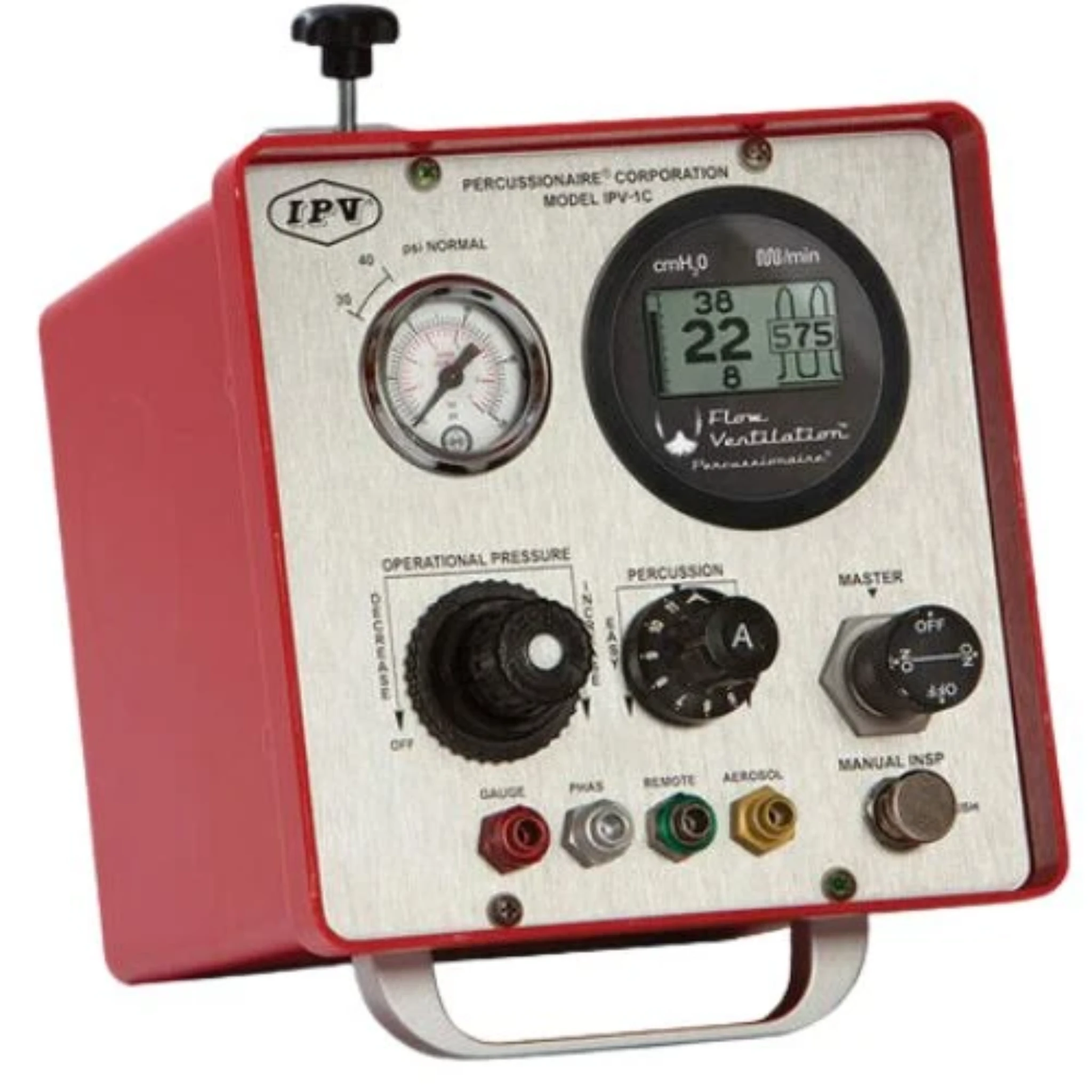 Percussionaire Intrapulmonary Percussive Ventilation and Phasitron Breathing Circuits