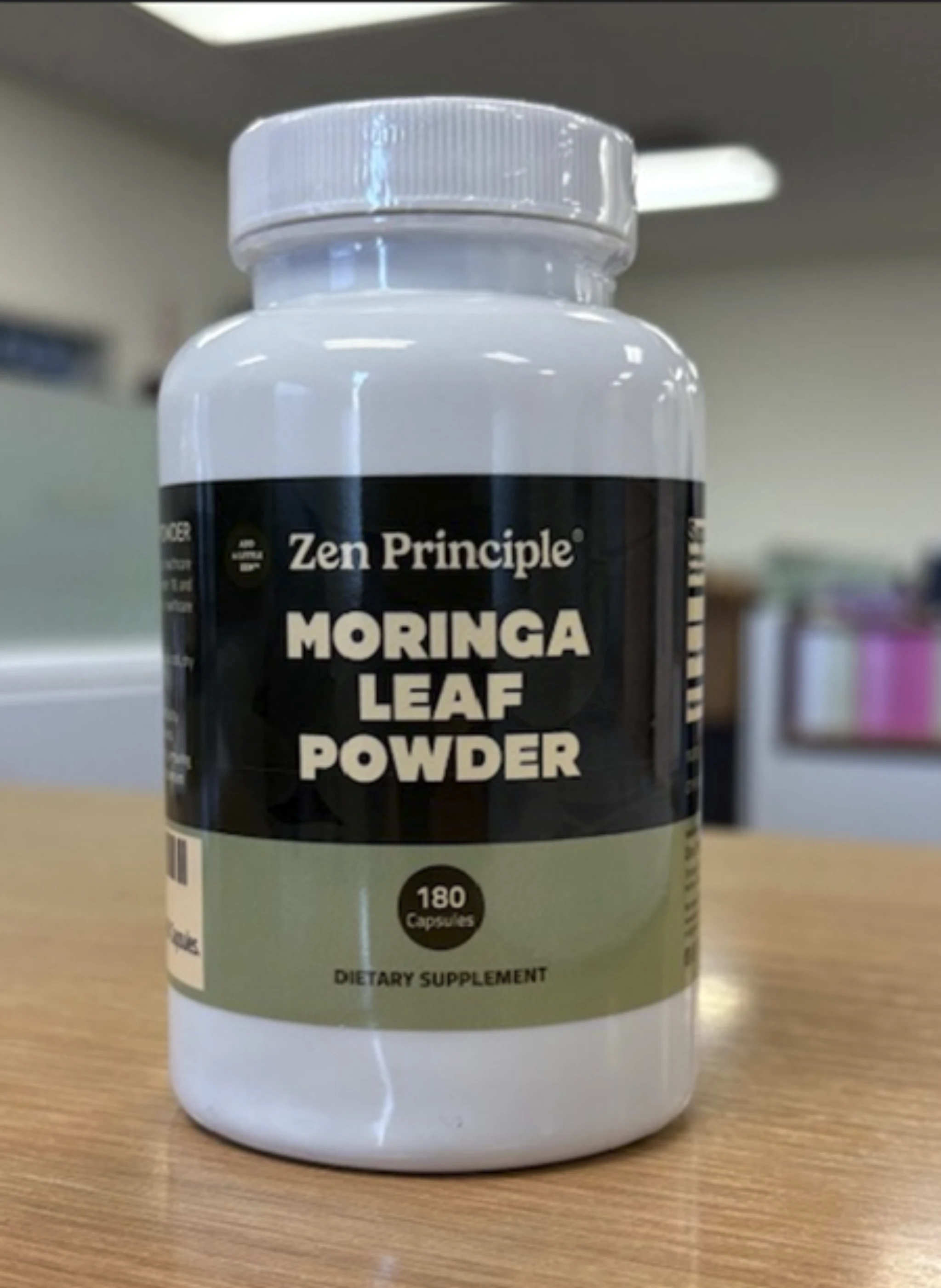 Zen Principle Moringa Leaf Powder Capsules