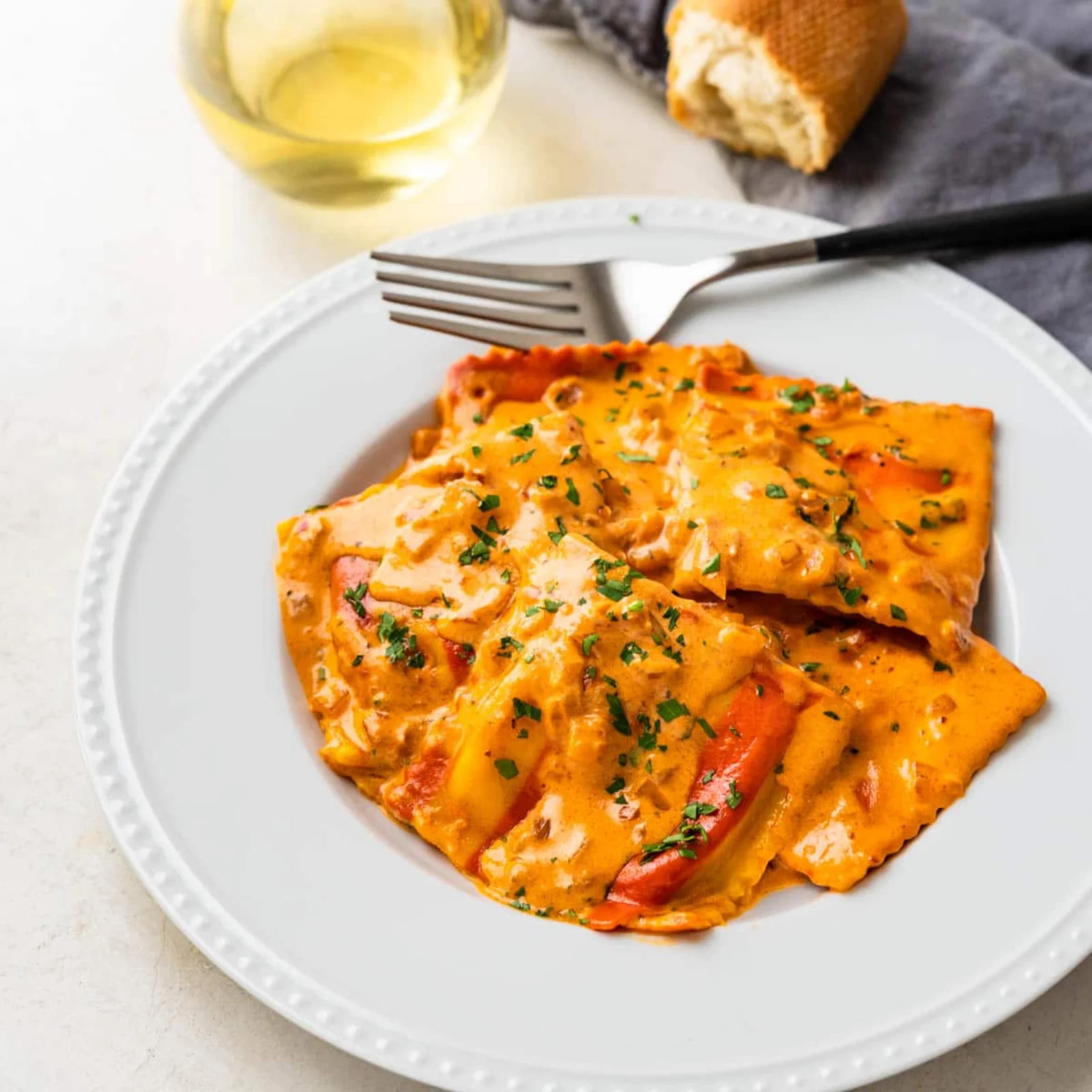 Lobster and Crab Ravioli