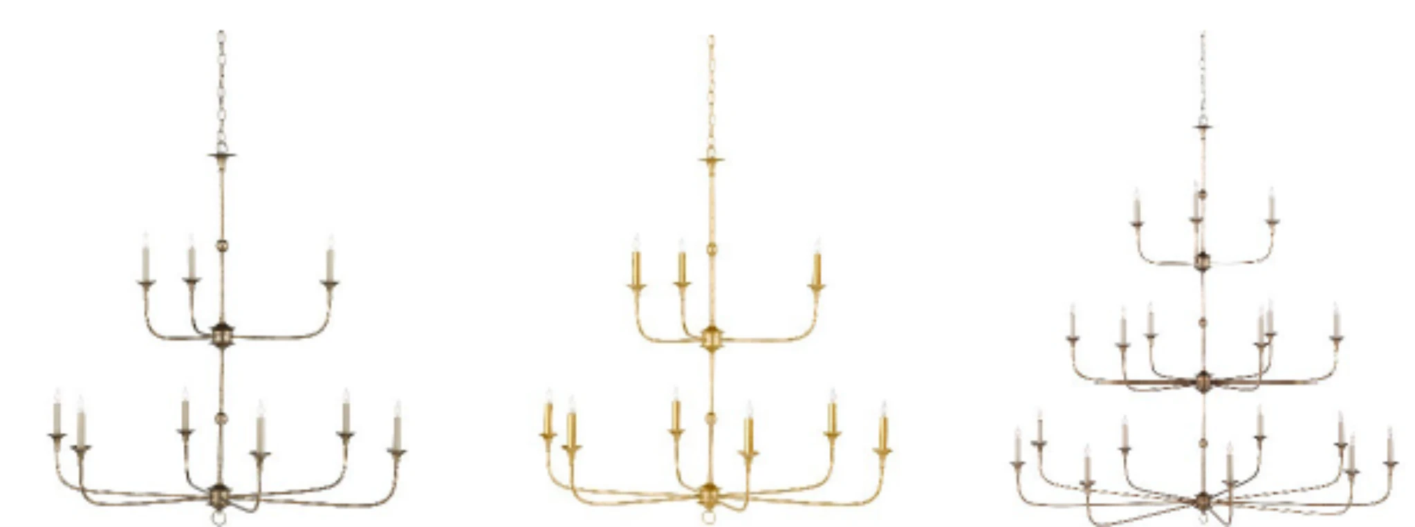 Currey & Company Nottaway Chandeliers