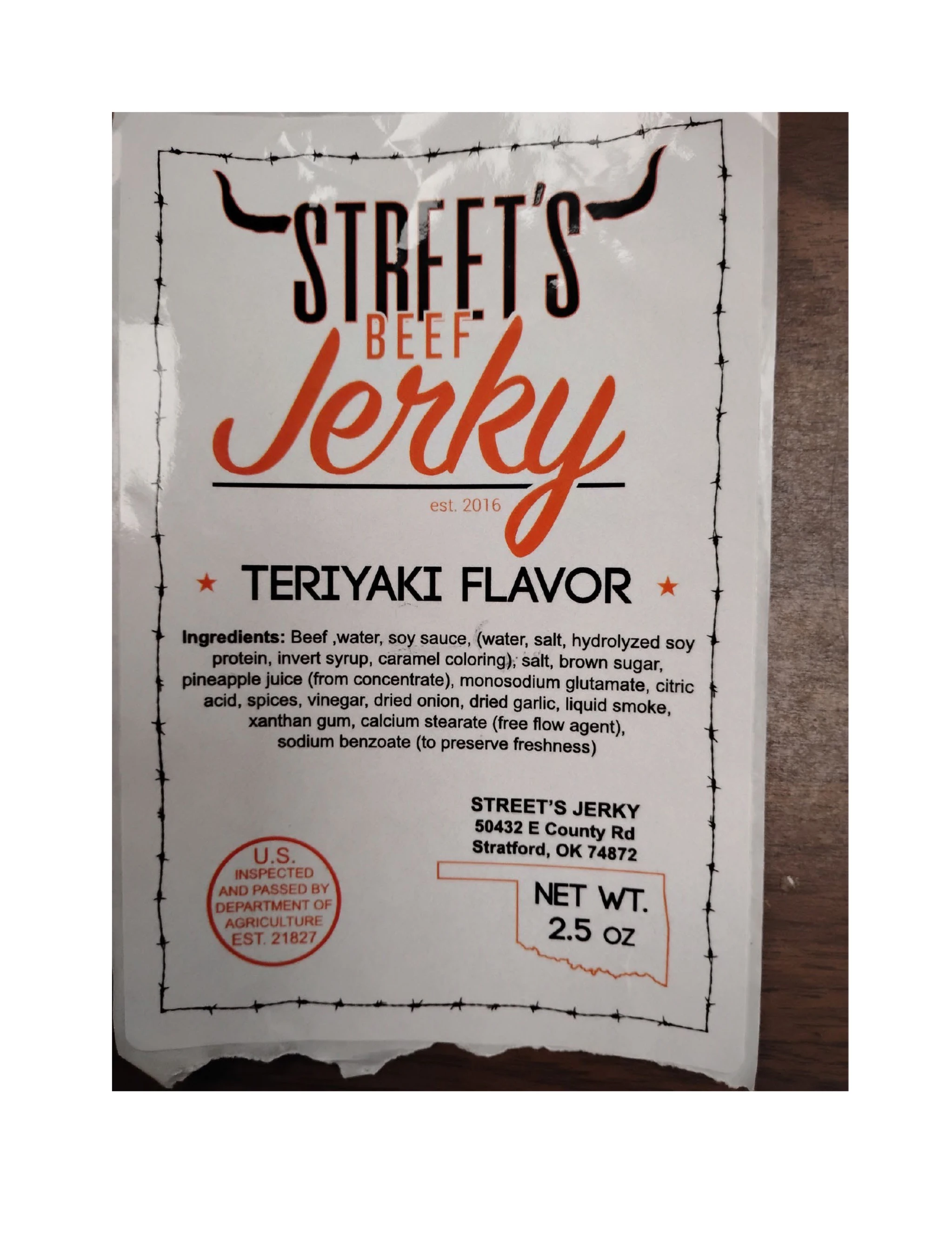 Street's Beef Jerky