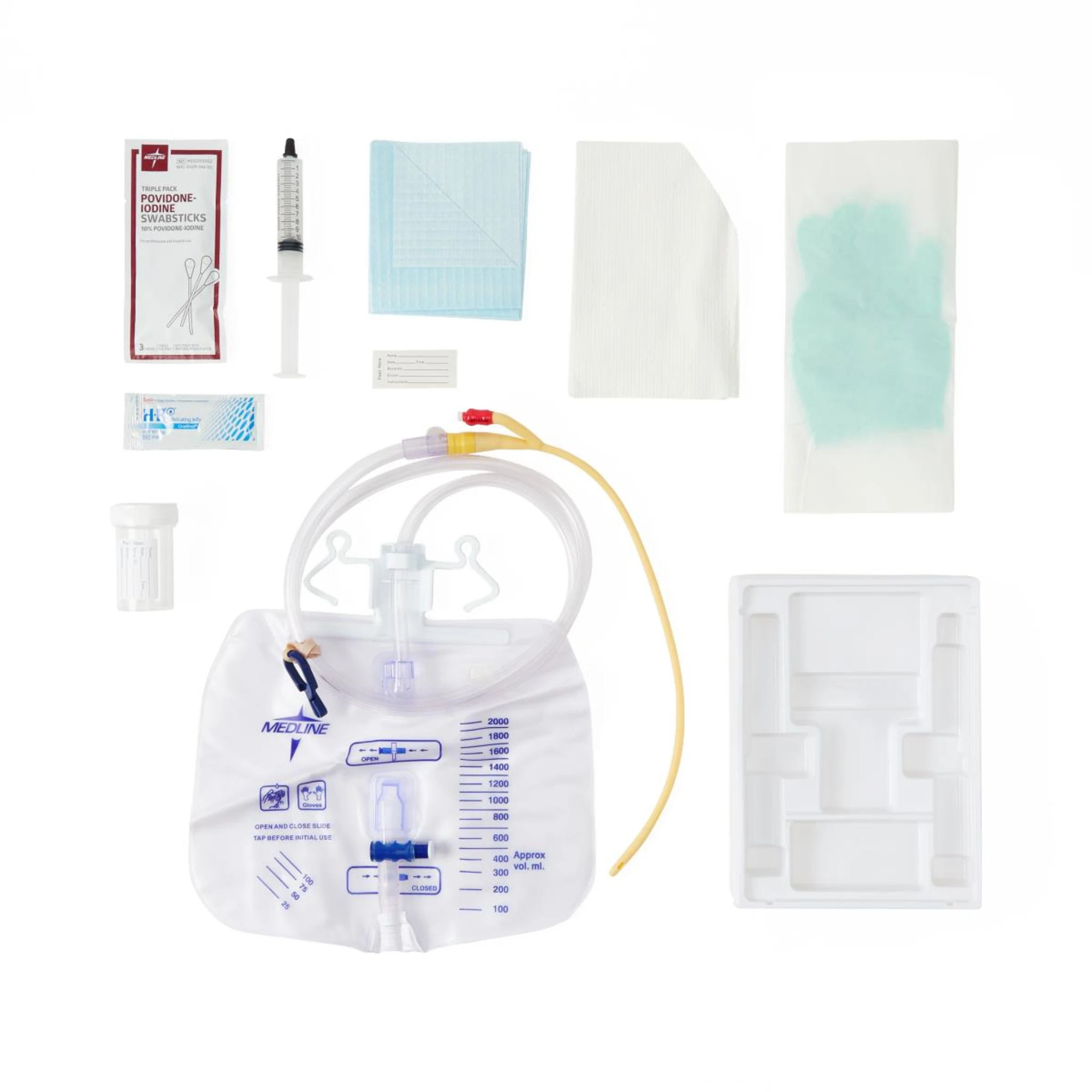 Medline Convenience Kits with Bard Silastic Foley Catheters