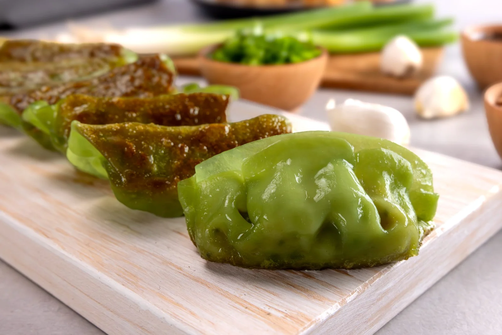 Ajinomoto Vegetable Dumplings and Fried Rice