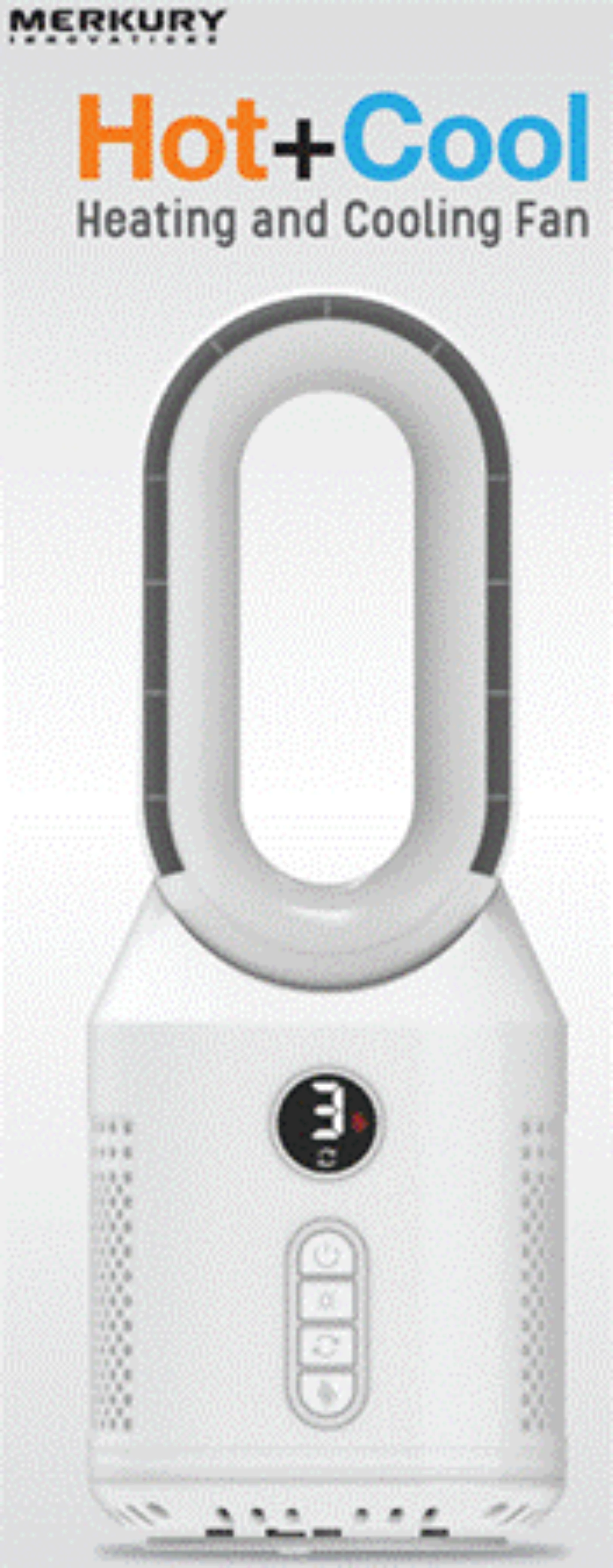 Merkury Innovations Hot + Cool Fans