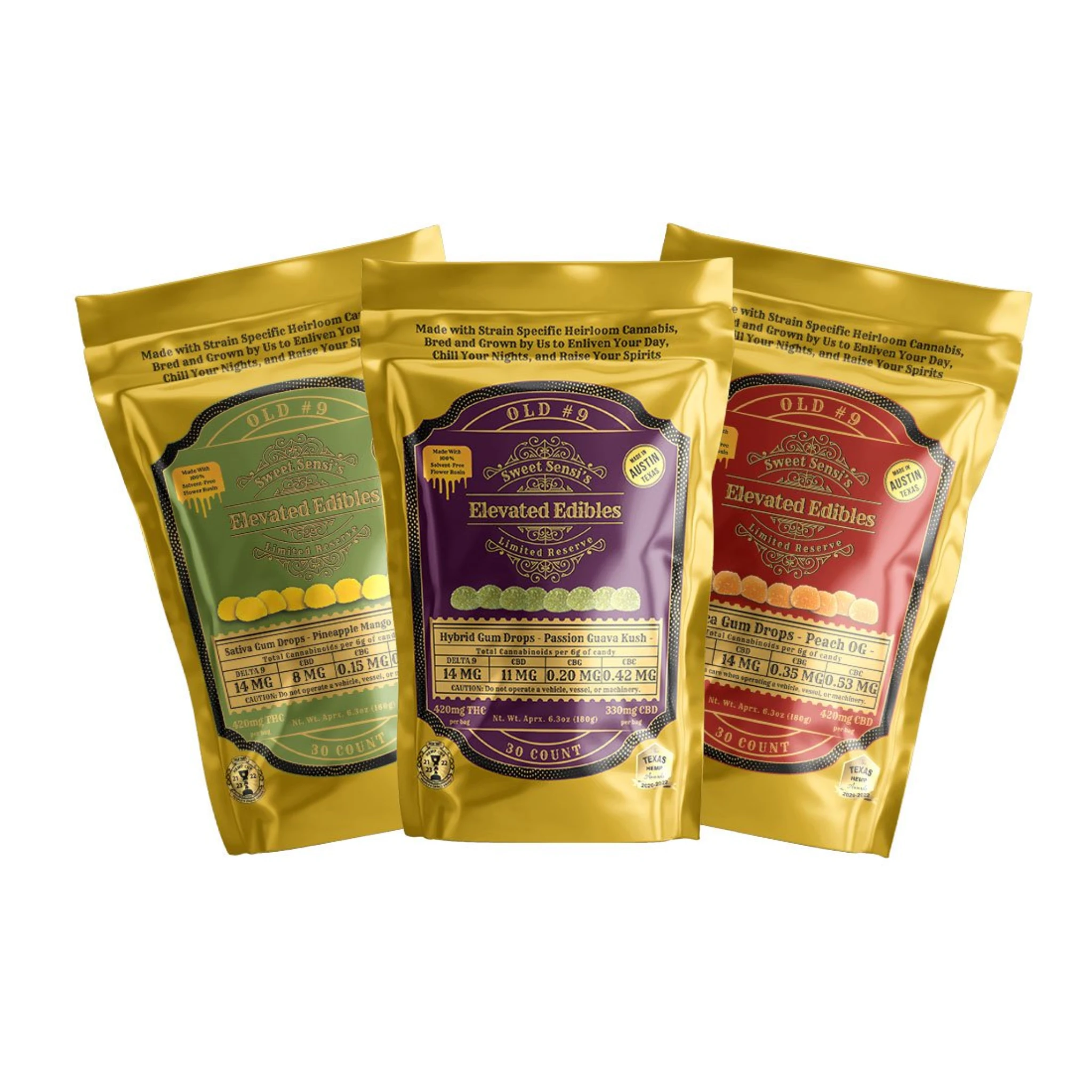 Sweet Sensi Elevated Edibles Hybrid Gum Drops