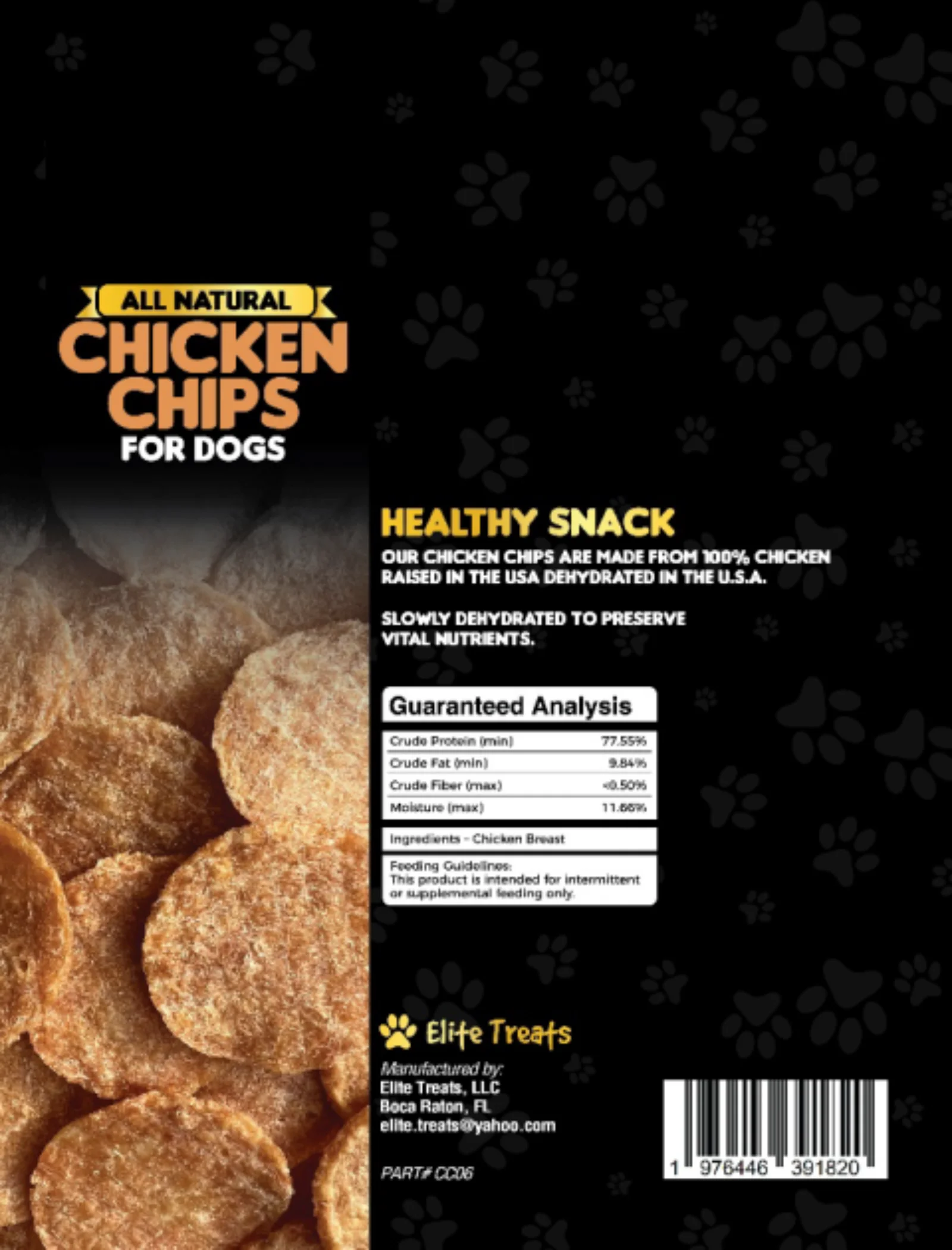All Natural Chicken Chips for Dogs