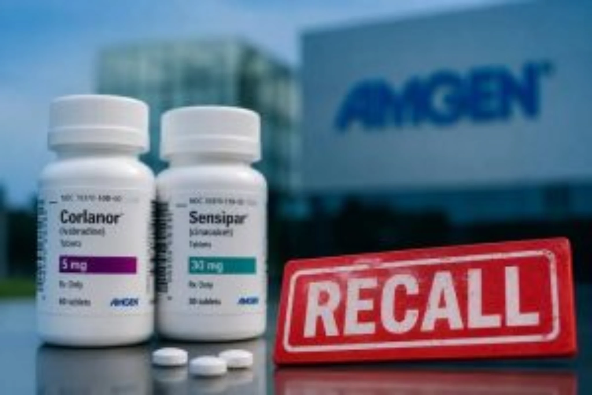 Amgen Corlanor and Sensipar Tablets