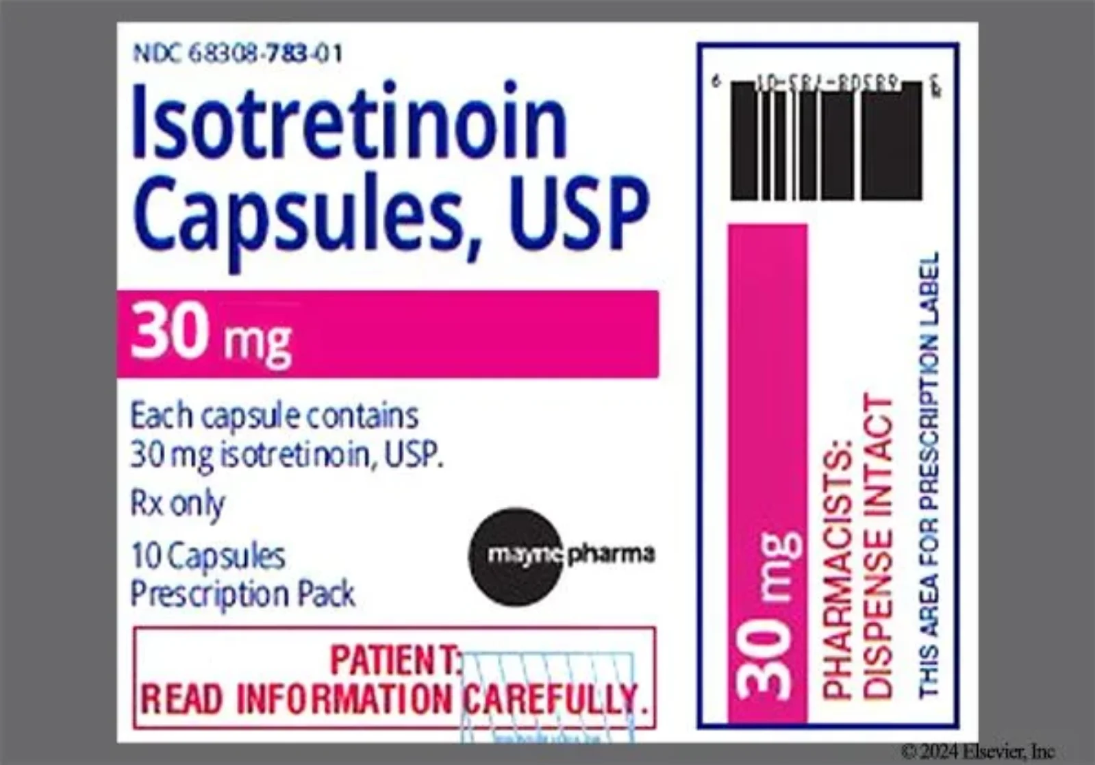 Isotretinoin 40 mg Capsules