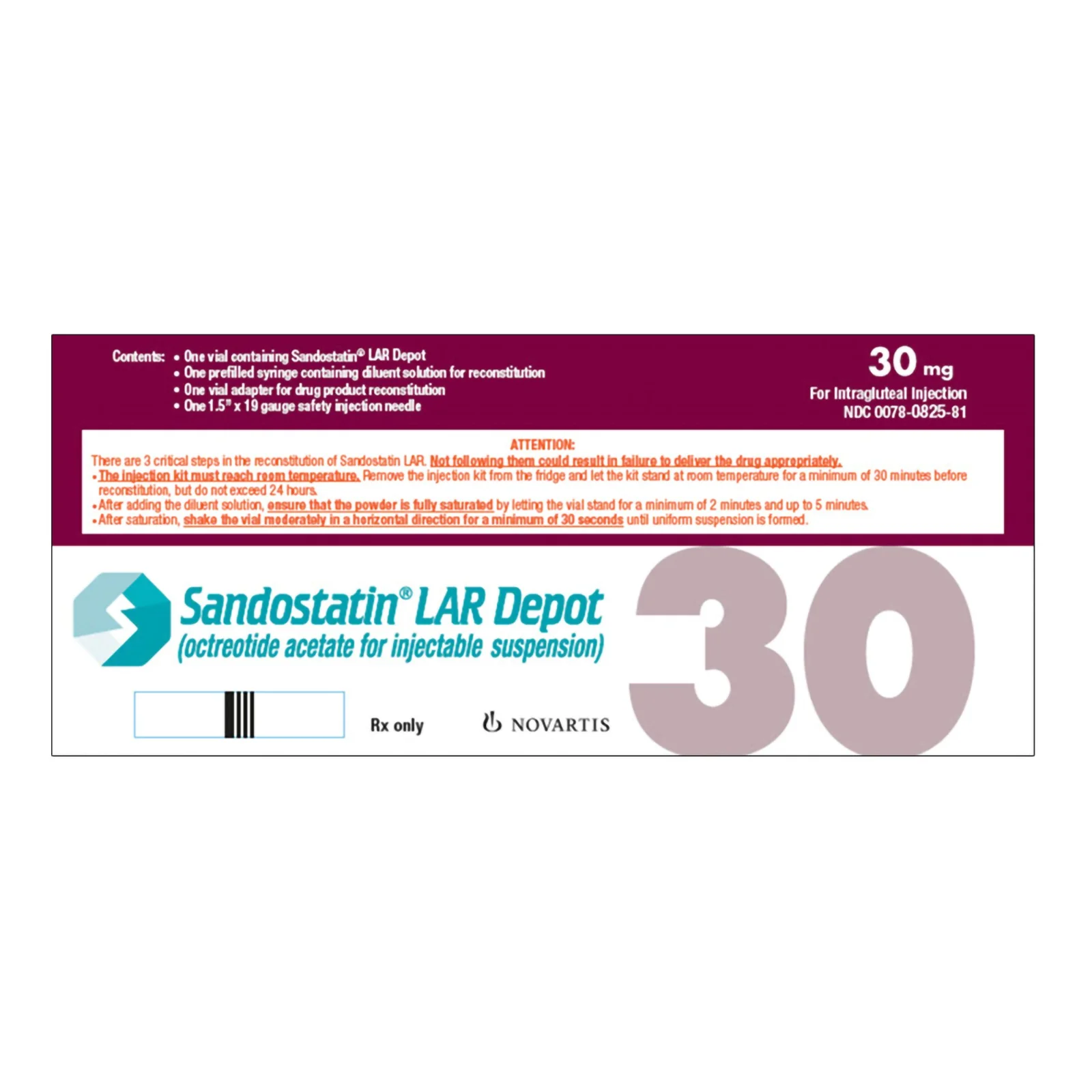 Octreotide Acetate Injectable Suspension 30 mg