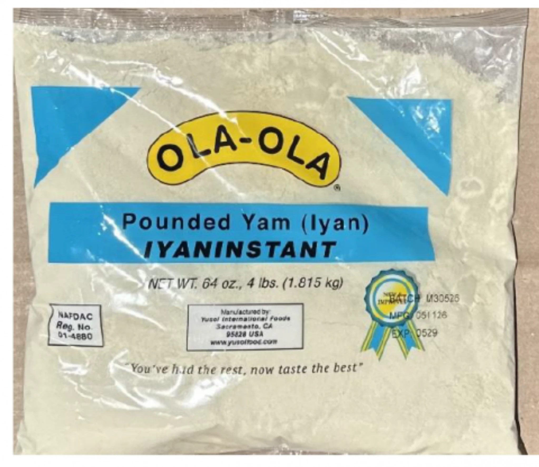 Ola-Ola Pounded Yam