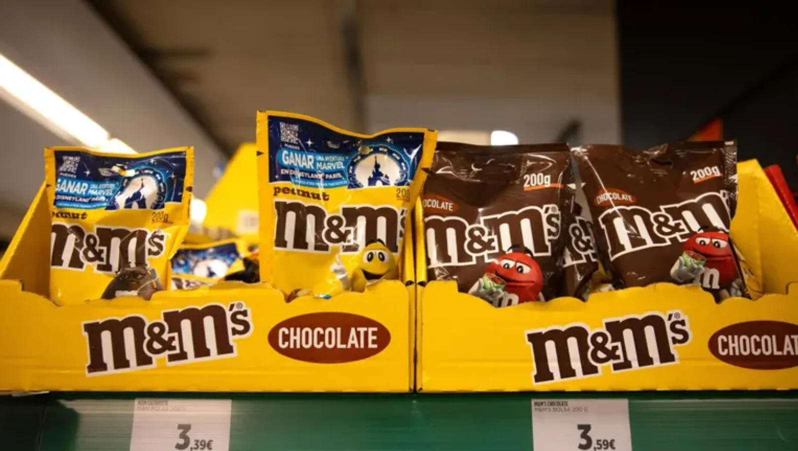 Repackaged M&Ms Peanut Candies