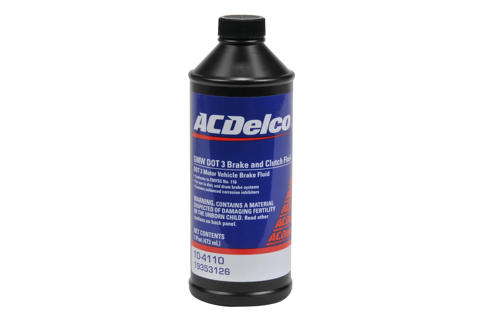 ACDelco GMW DOT 3 Brake and Clutch Fluid