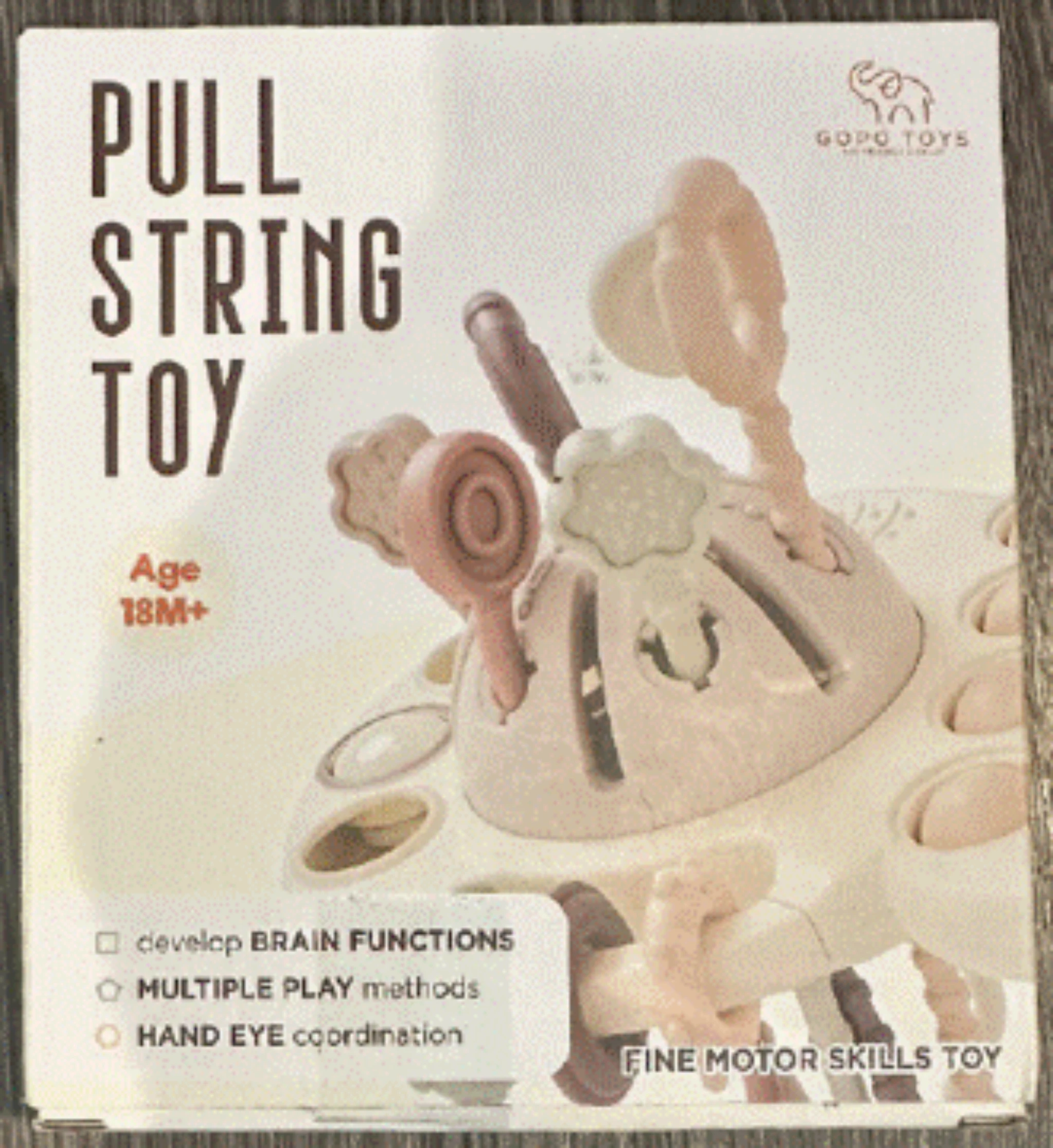 GOPO Toys Pull String Teething Toys