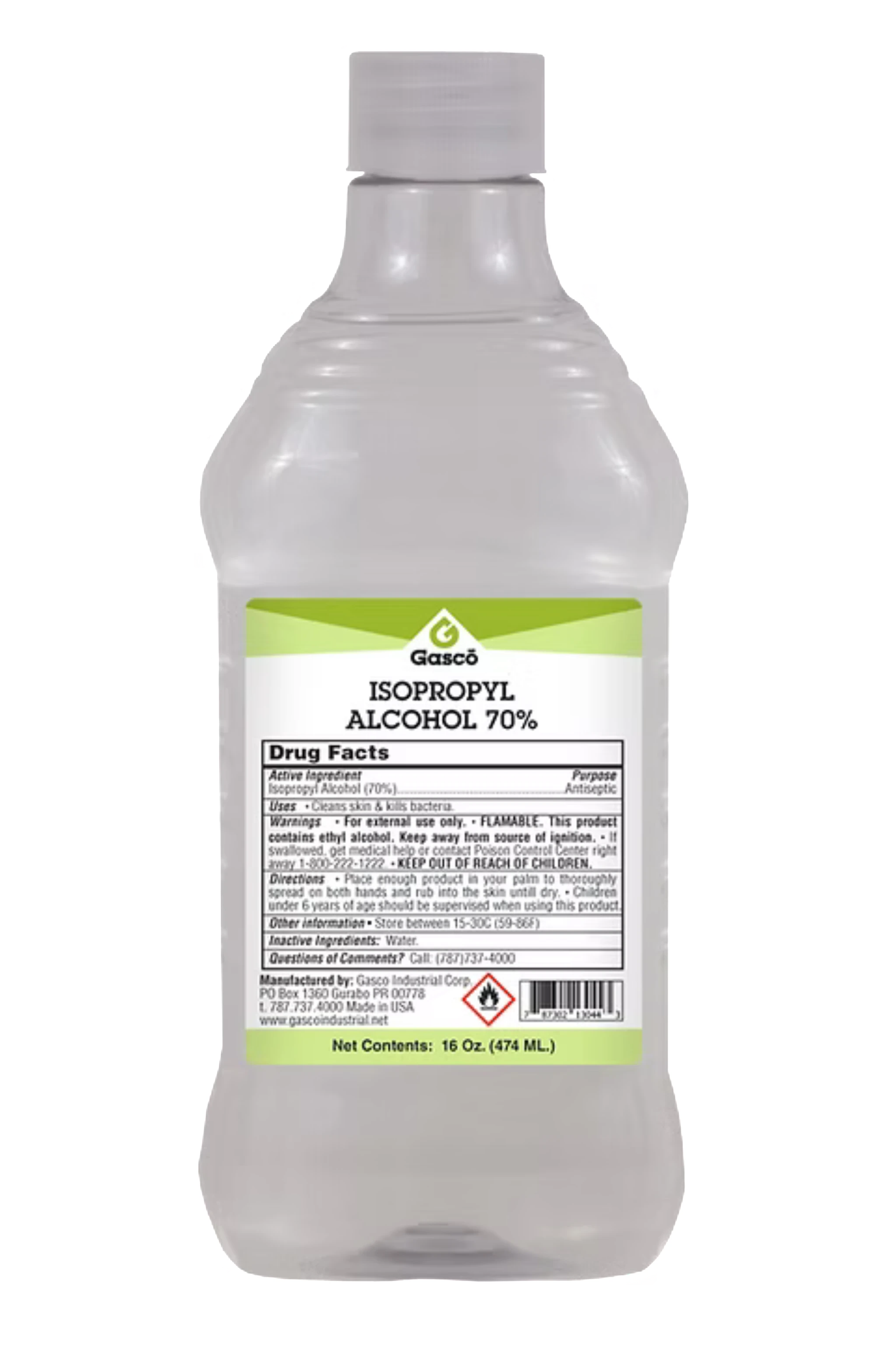Gasco Industrial: Multiple Isopropyl Alcohol Products