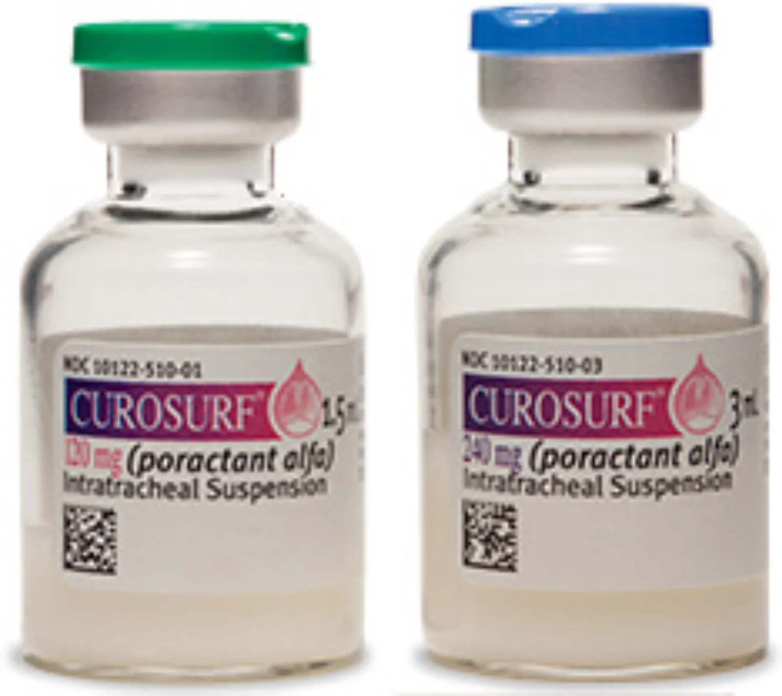 Curosurf (poractant alfa) 240 mg Intratracheal Suspension