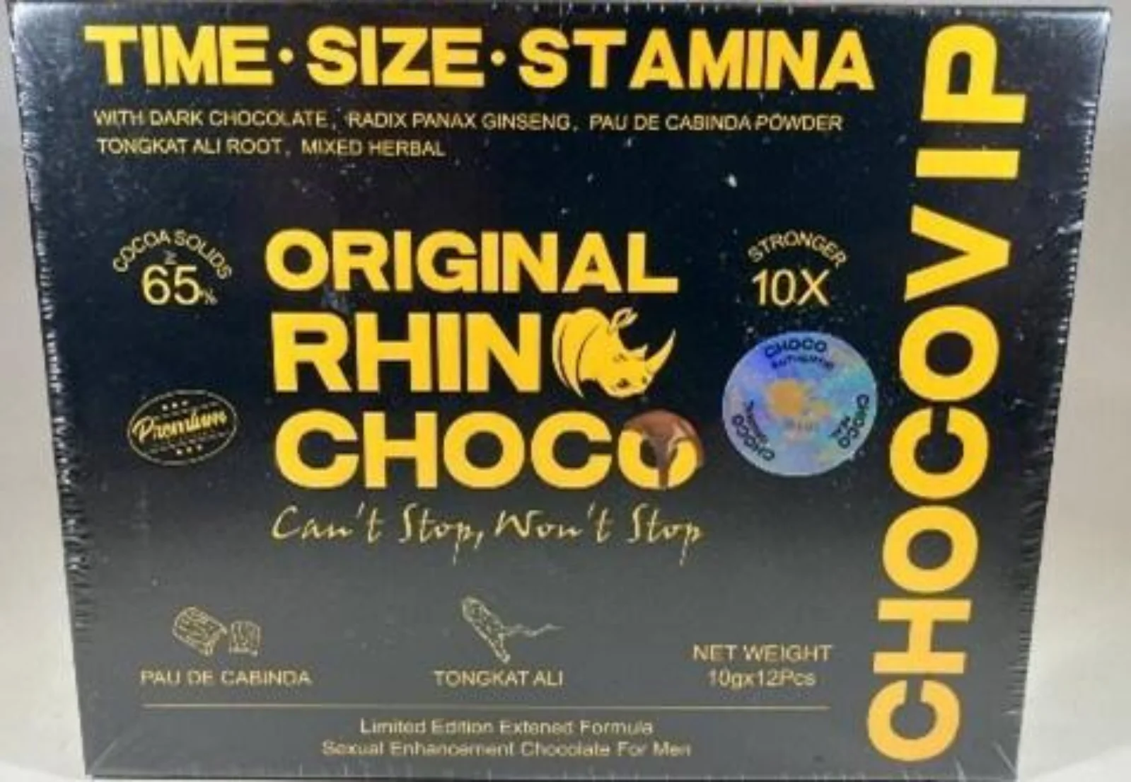 Rhino Choco VIP 10X Chocolate