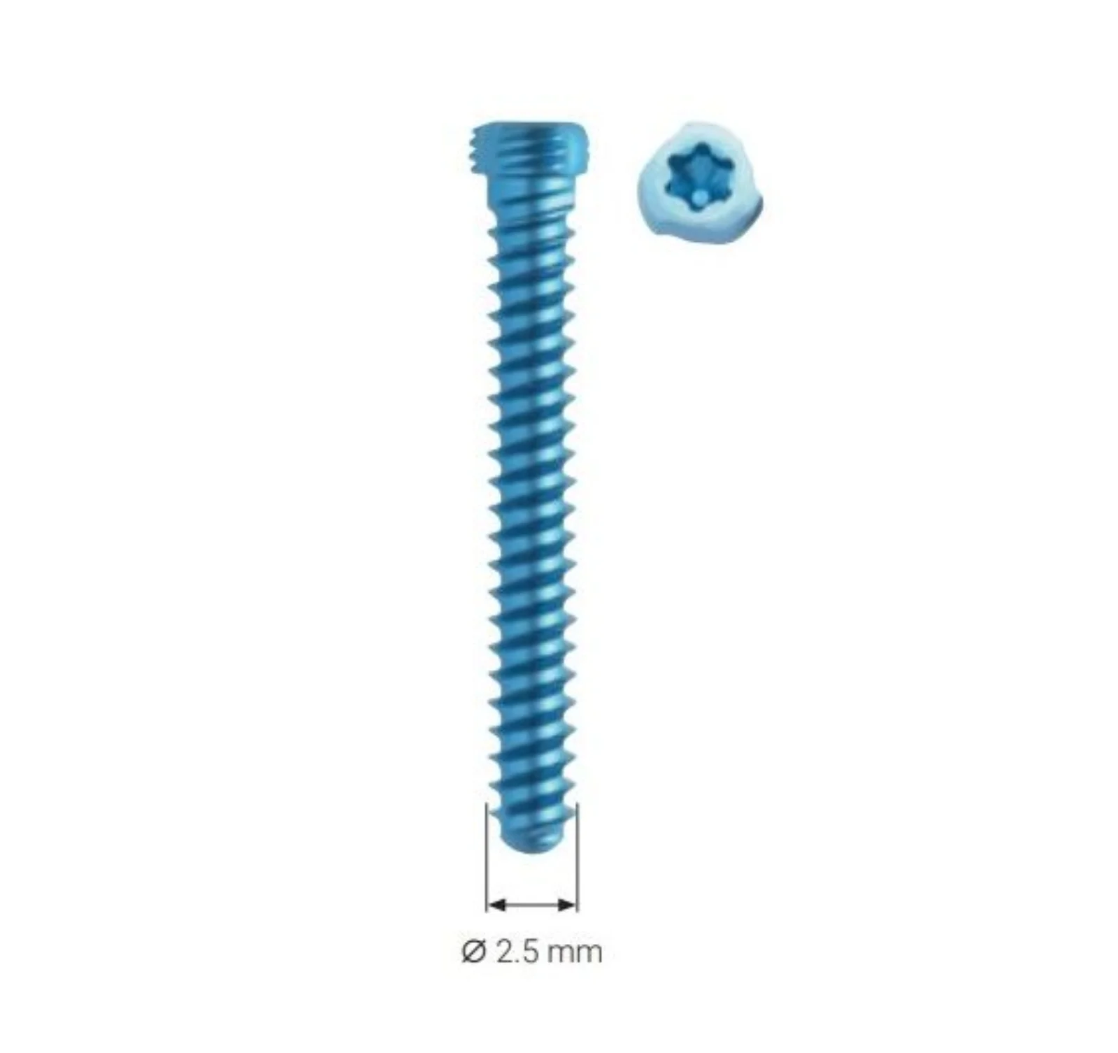 APTUS 2.5 TriLock Screw 16mm