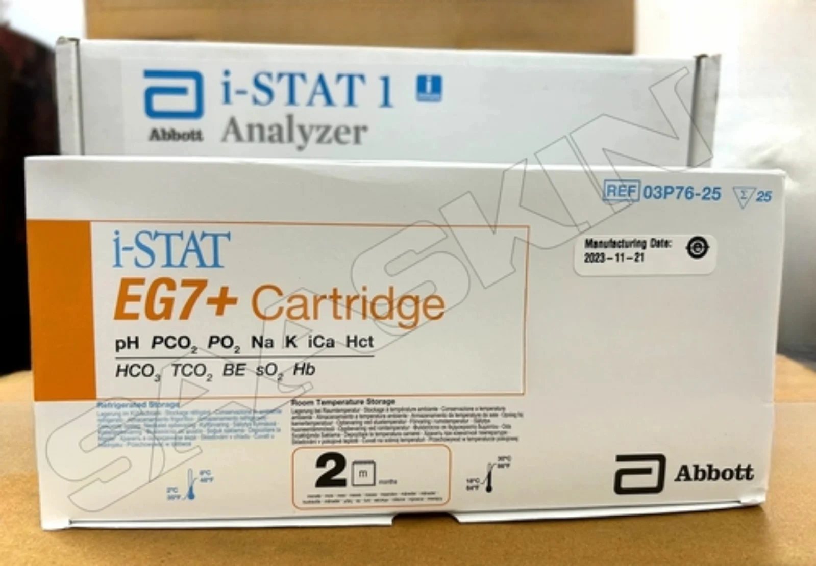 i-STAT Blood Gas Cartridges