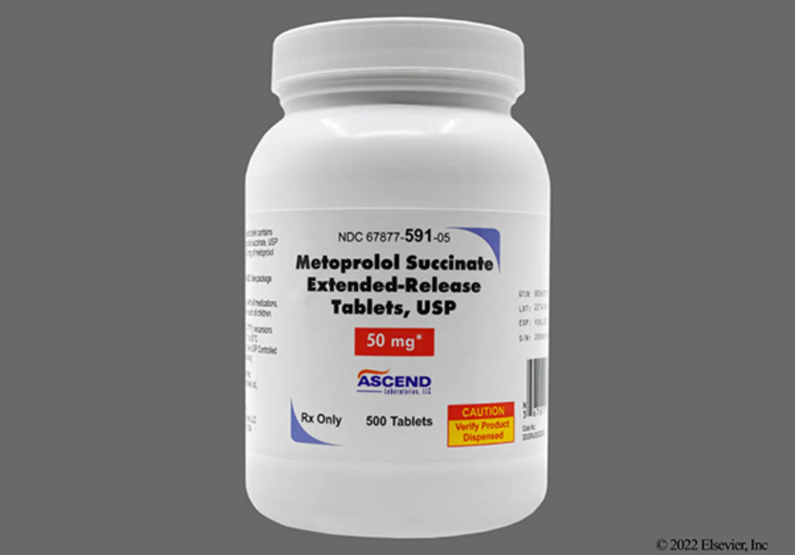 Metoprolol Succinate Extended-Release Tablets 25 mg