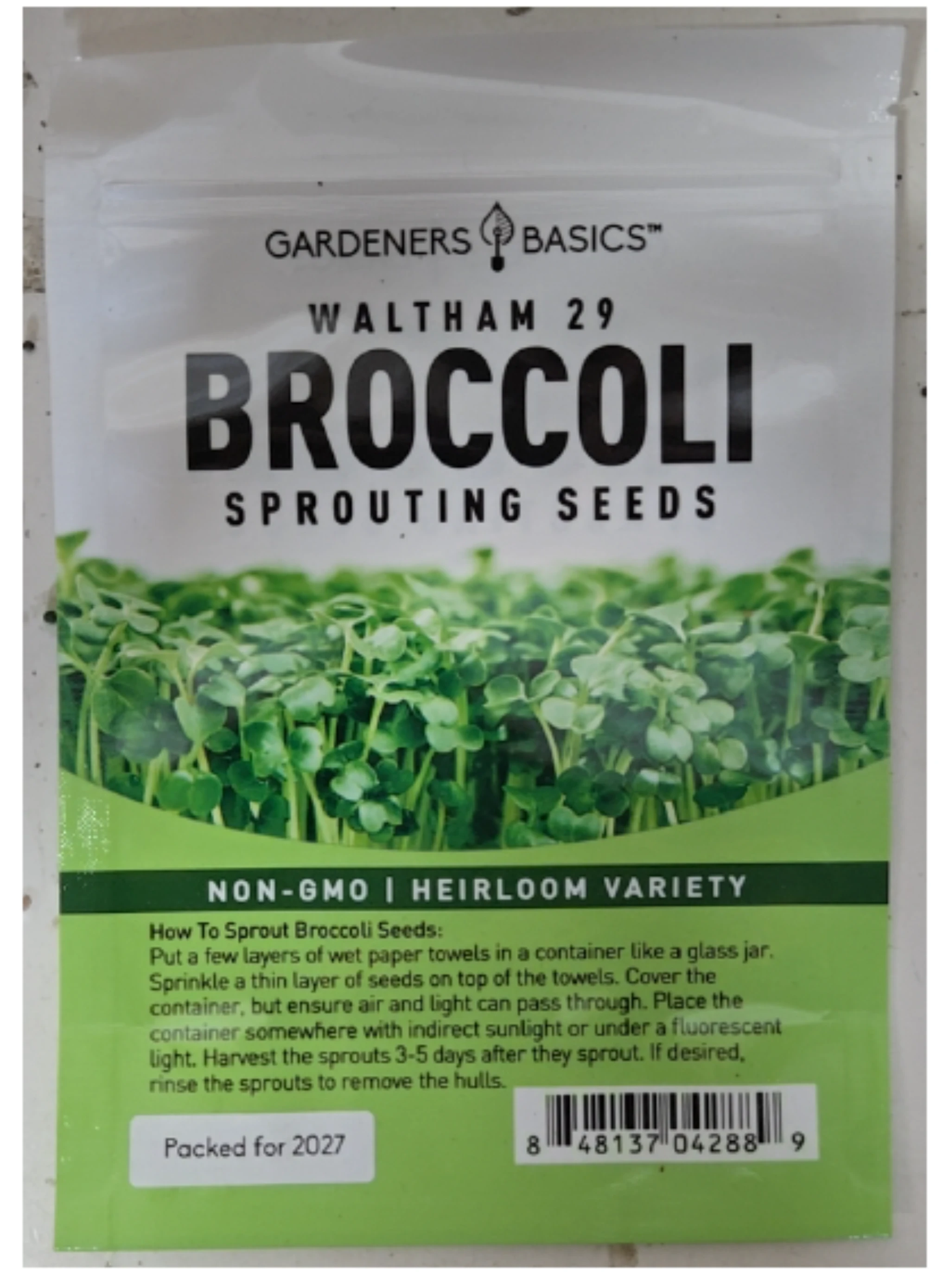 Gardeners Basics Waltham 29 Broccoli Sprouting Seeds