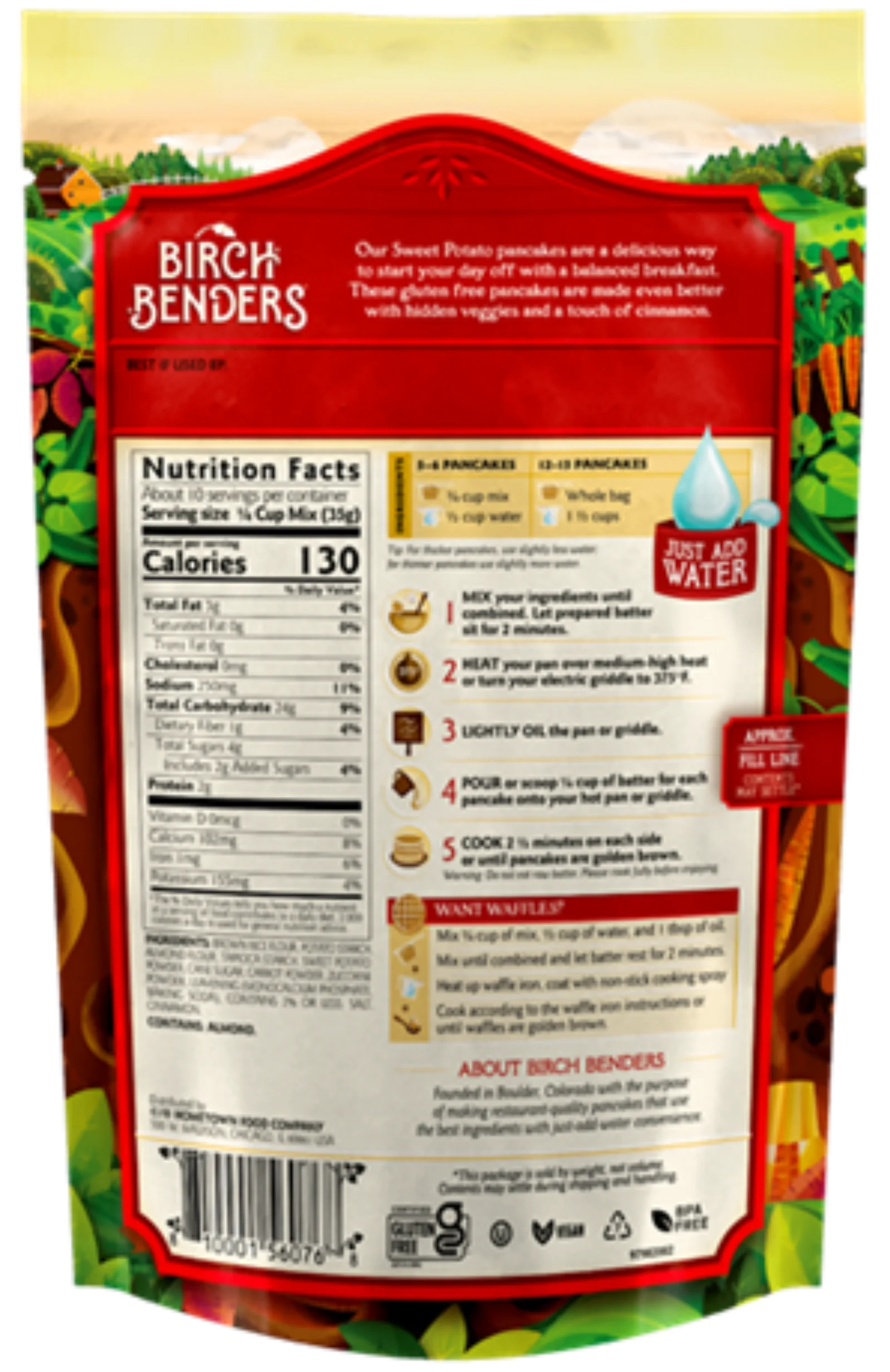 Birch Benders Sweet Potato Pancake and Waffle Mix