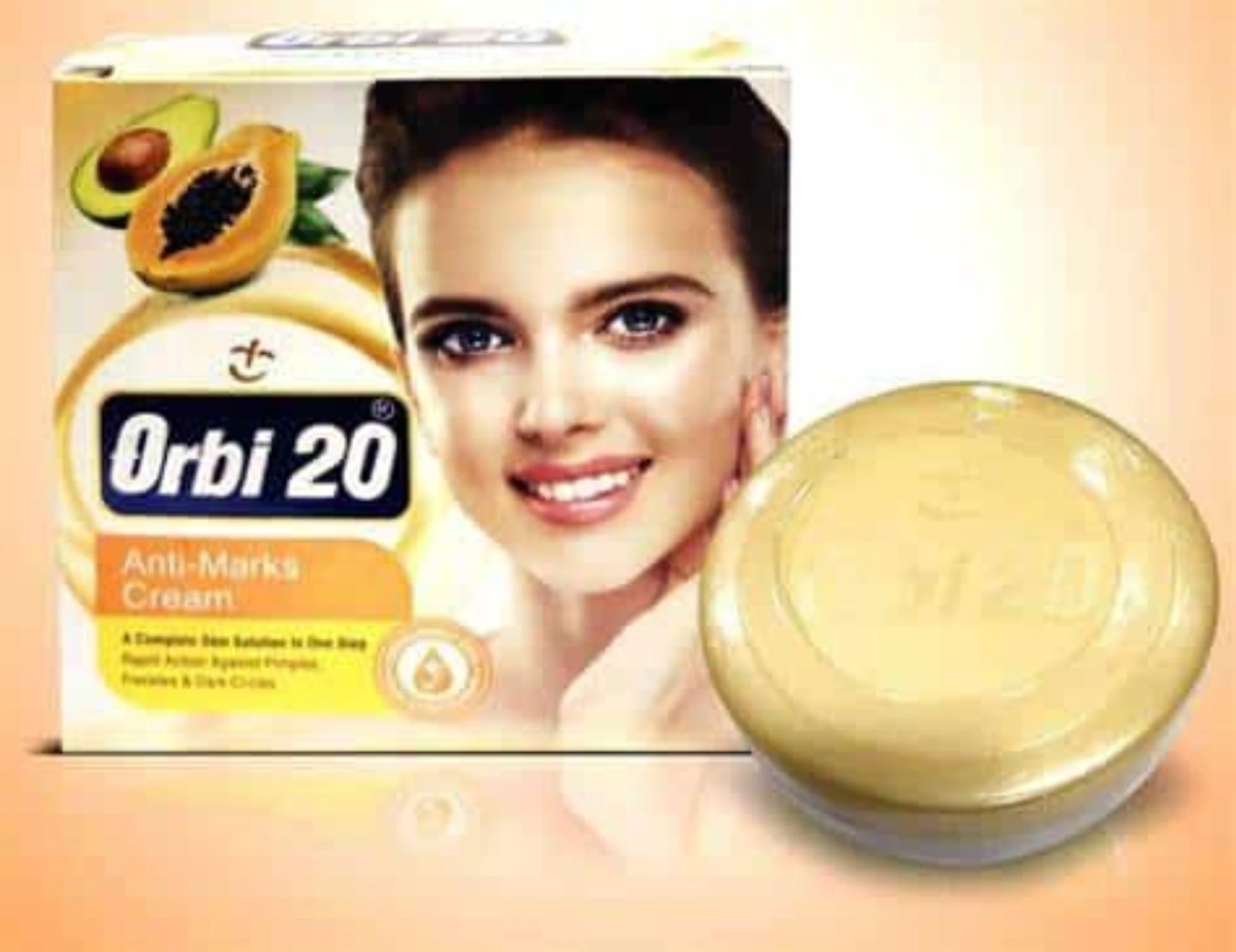 Omni Gold Anti-Marks Cream Extra Brightening and Orbi 20