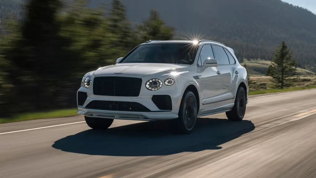 2026 Bentley Bentayga Tire Placard Label