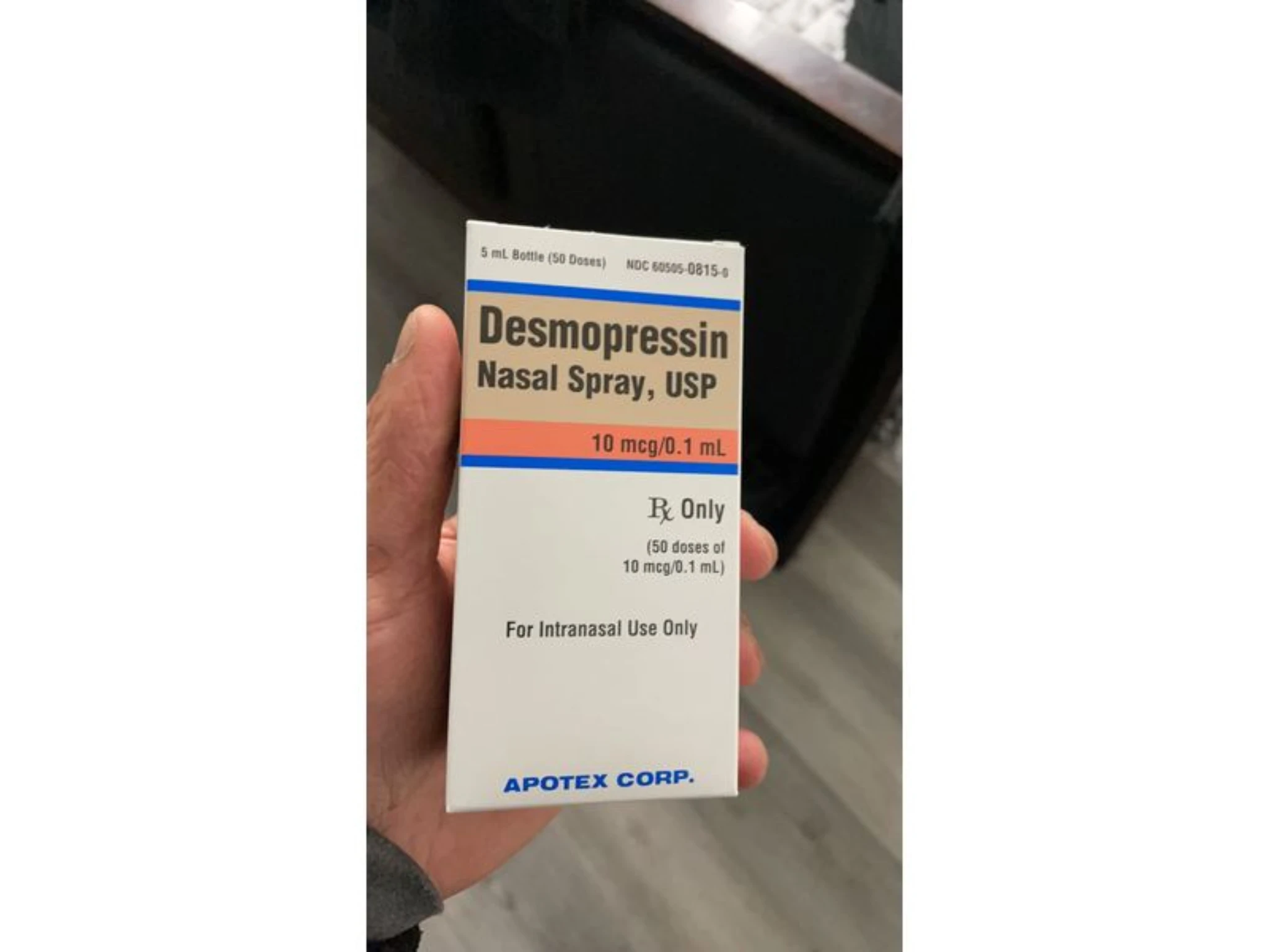 Apotex Desmopressin Nasal Spray