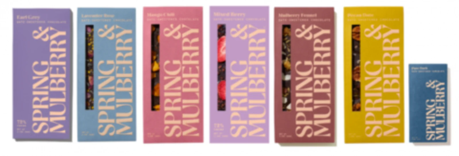 Spring & Mulberry Chocolate Bars