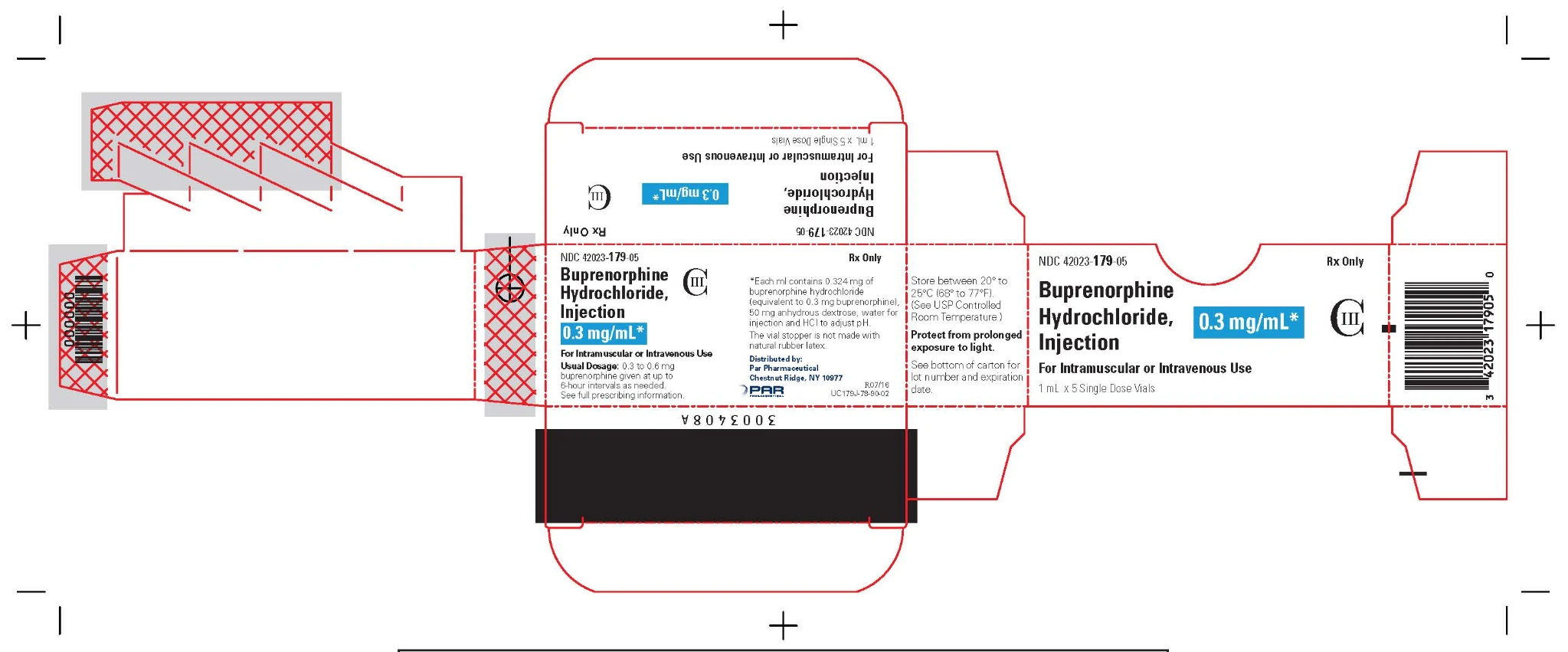 Endo USA Buprenorphine Hydrochloride Injection