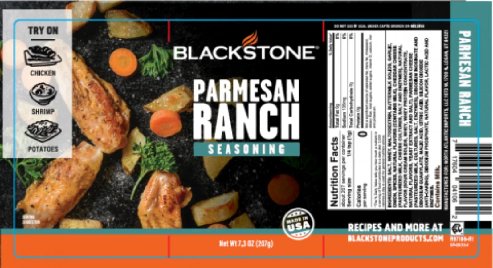 Blackstone Parmesan Ranch Seasoning