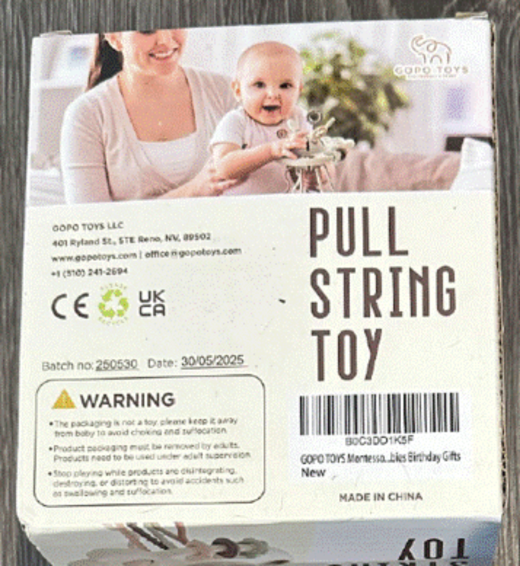 GOPO Toys Pull String Teething Toys