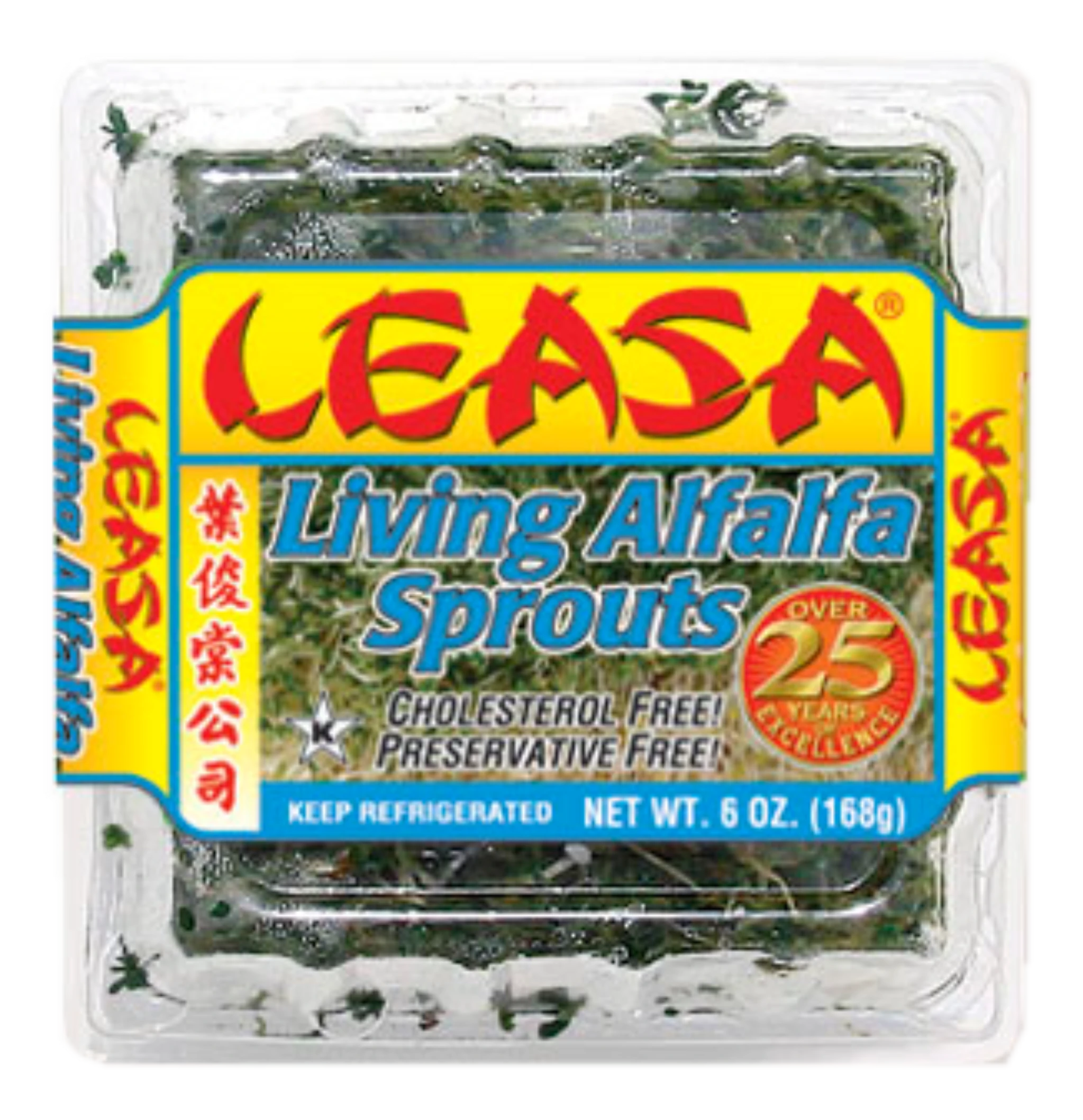 LEASA Alfalfa Sprouts and Living Alfalfa Sprouts