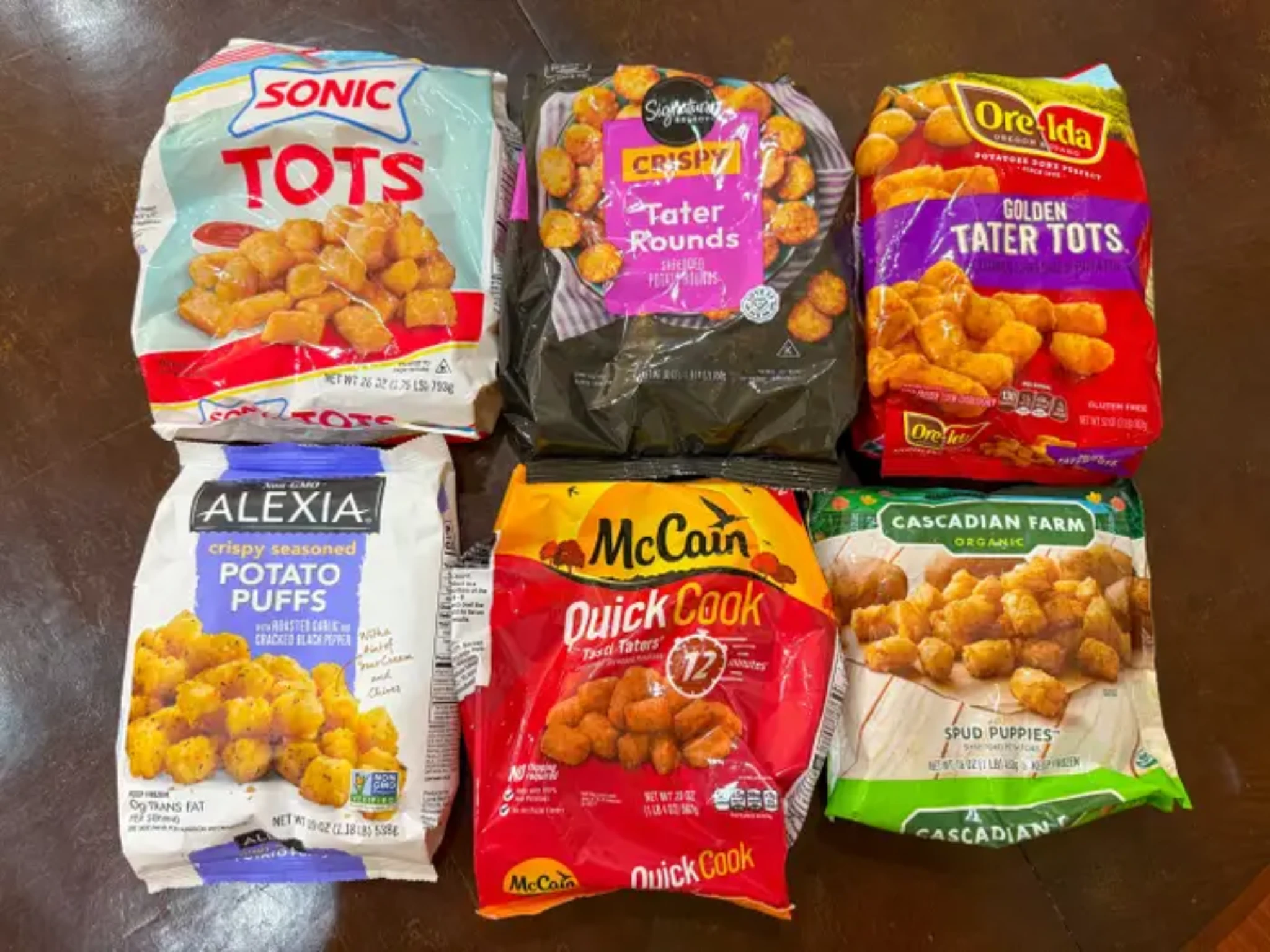 McCain Ore-Ida Tater Tots and Sonic Tots