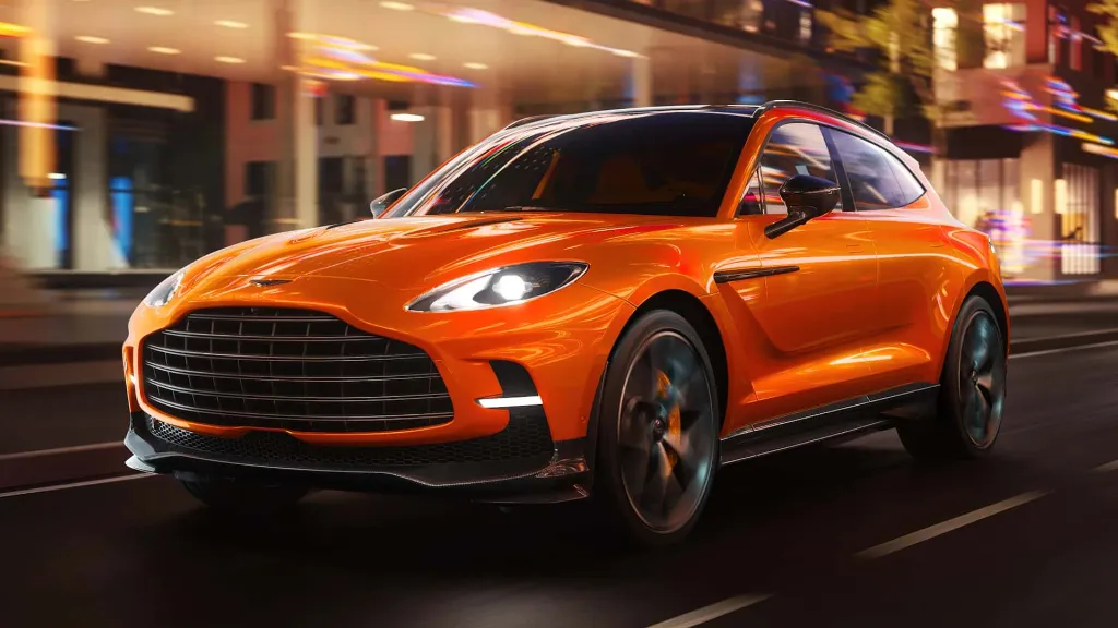 Aston Martin DBX Tire Pressure Monitoring System