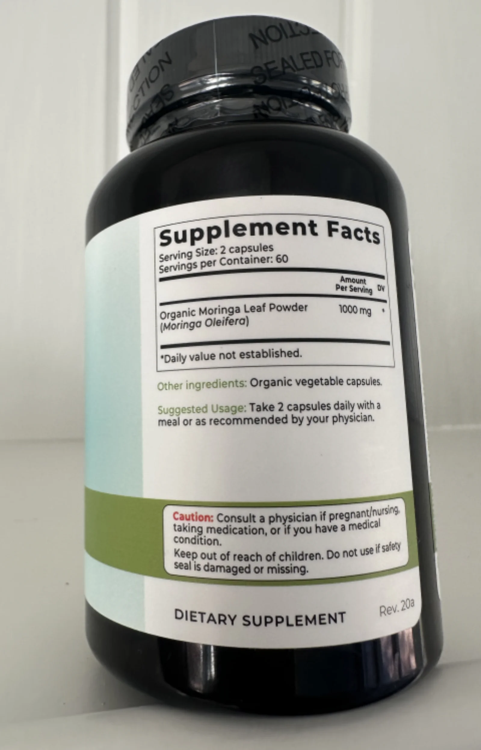 Why Not Natural Moringa Capsules