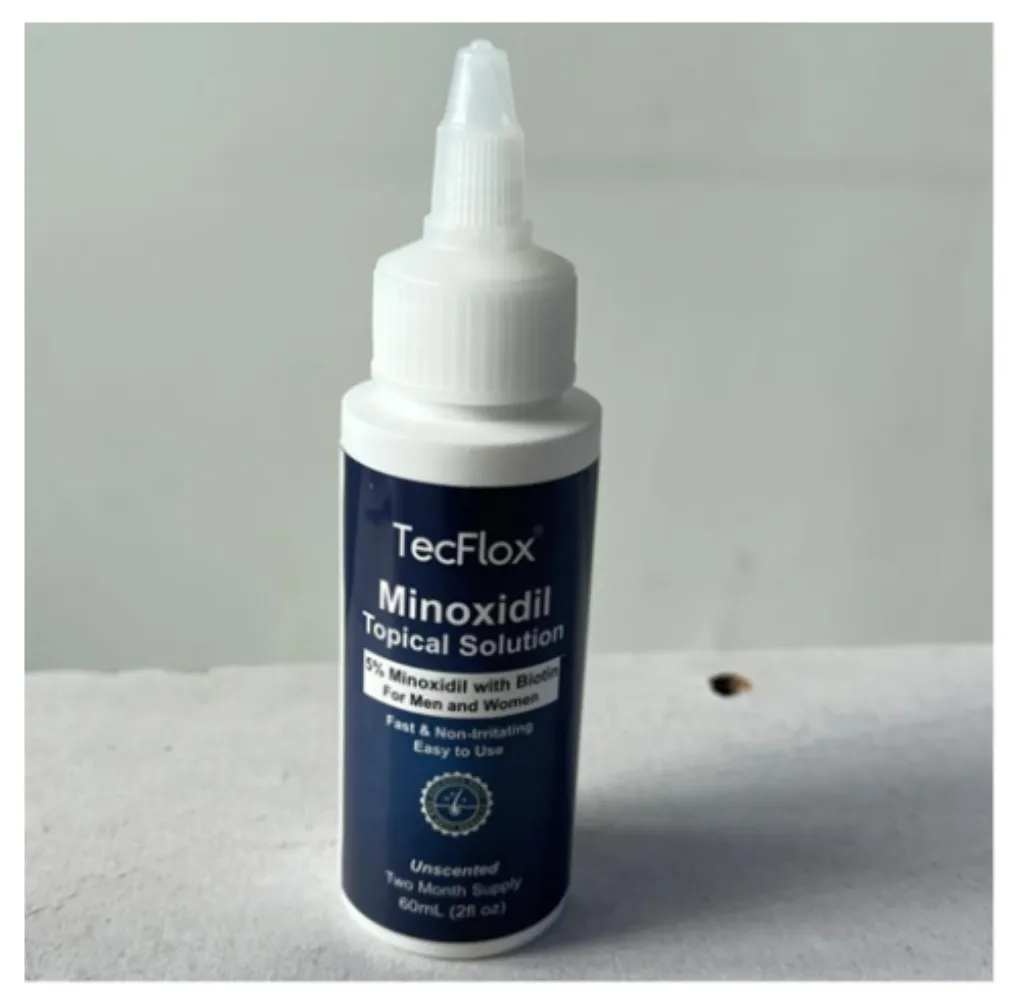TecFlox Minoxidil Topical Solution Bottles
