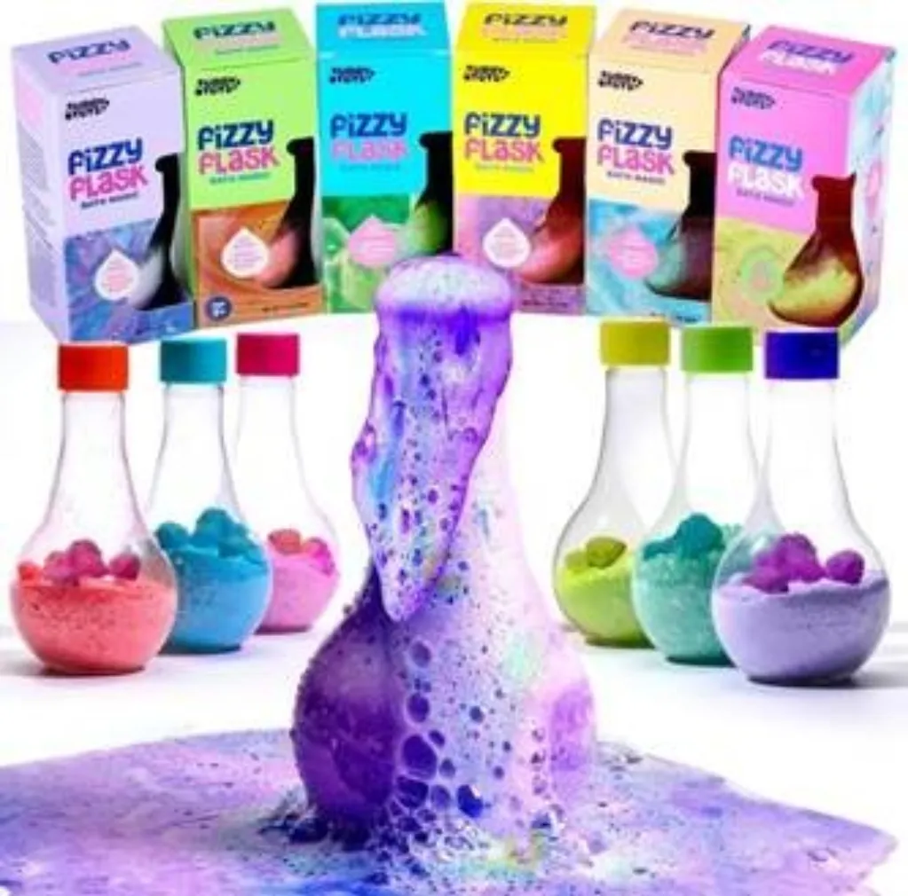 Tubby Tots Fizzy Flask Bath Magic Bath Foam Sets